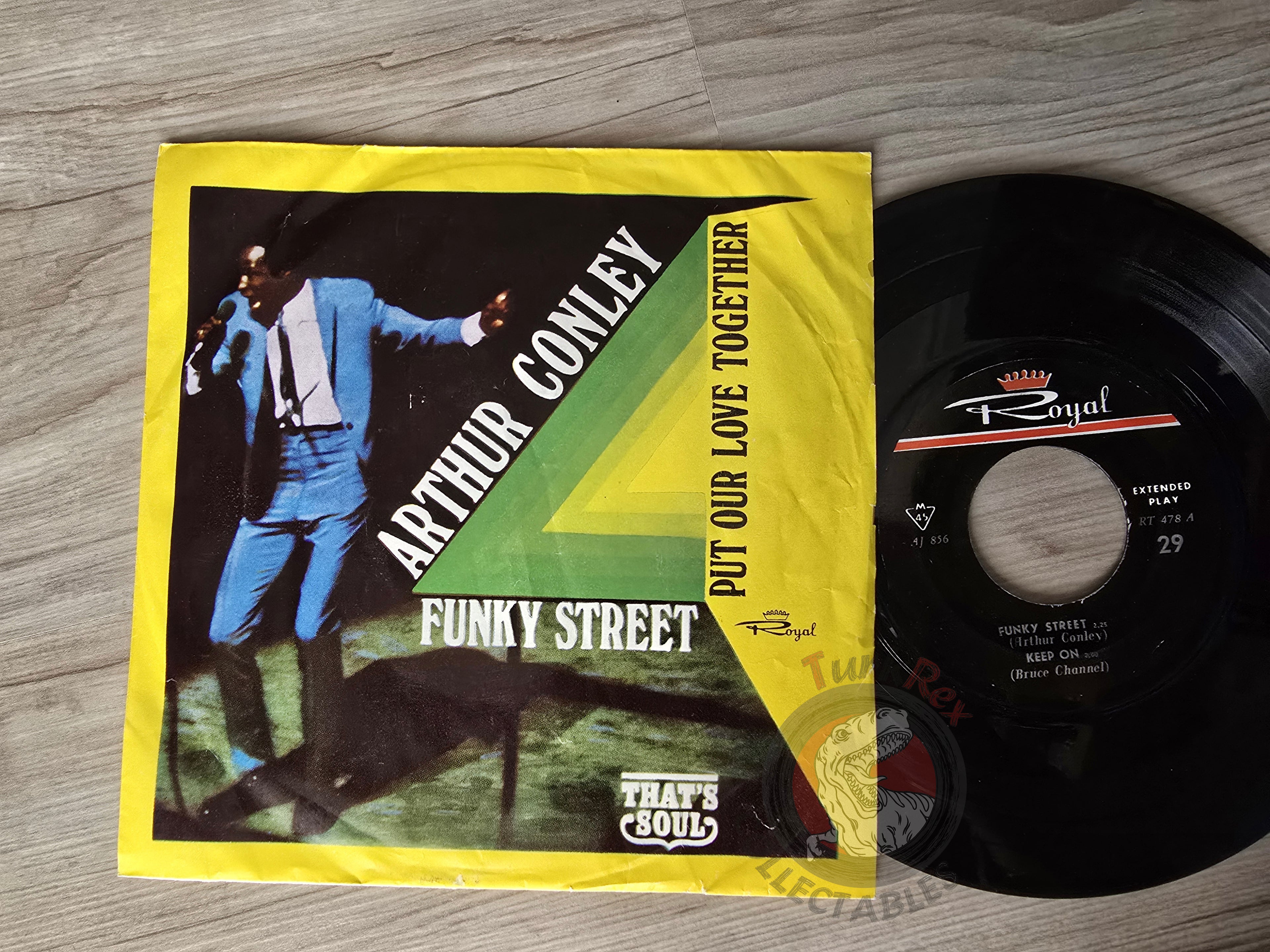 Arthur Conley /  Bruce Channel  / Clarence Carter / Andy Williams 7" Iran Pressing Vinyl Iranian Edition