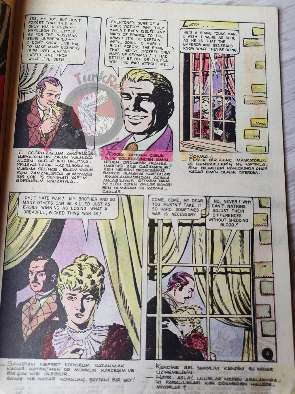 The Downfall  –  Emile Zola Turkish Comic Turkey Classics Illustrated