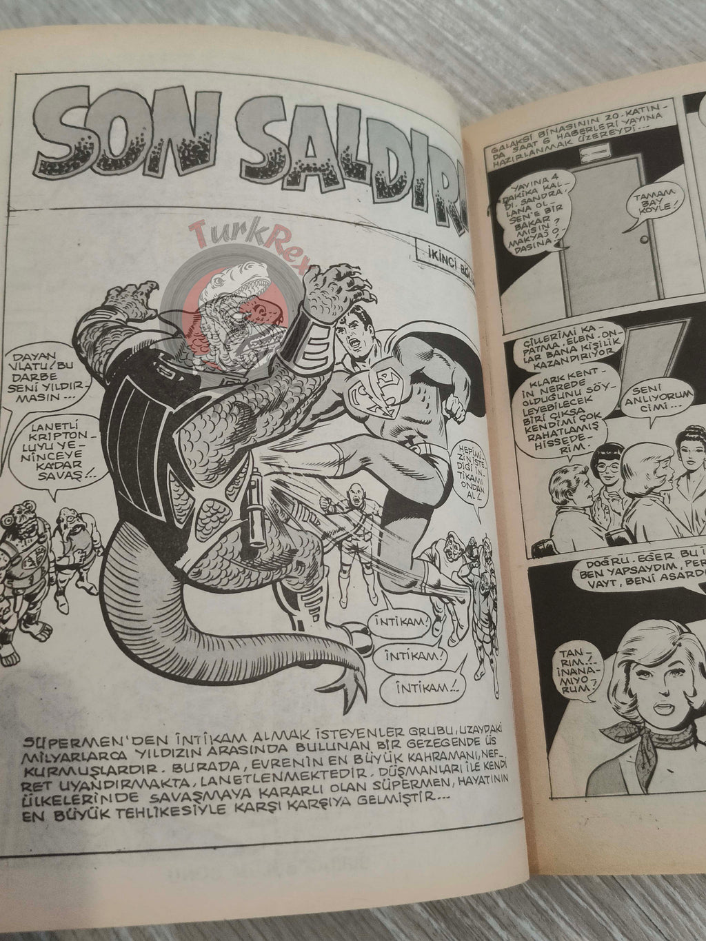 Superman Vol #64 1994 Turkish Comic Turkey #366 #367 #199 Flash Superboy