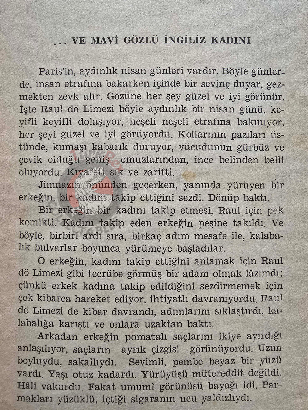 Arsène Lupin #4 La Demoiselle aux yeux verts 1972 Turkish Book Turkey Maurice Leblanc
