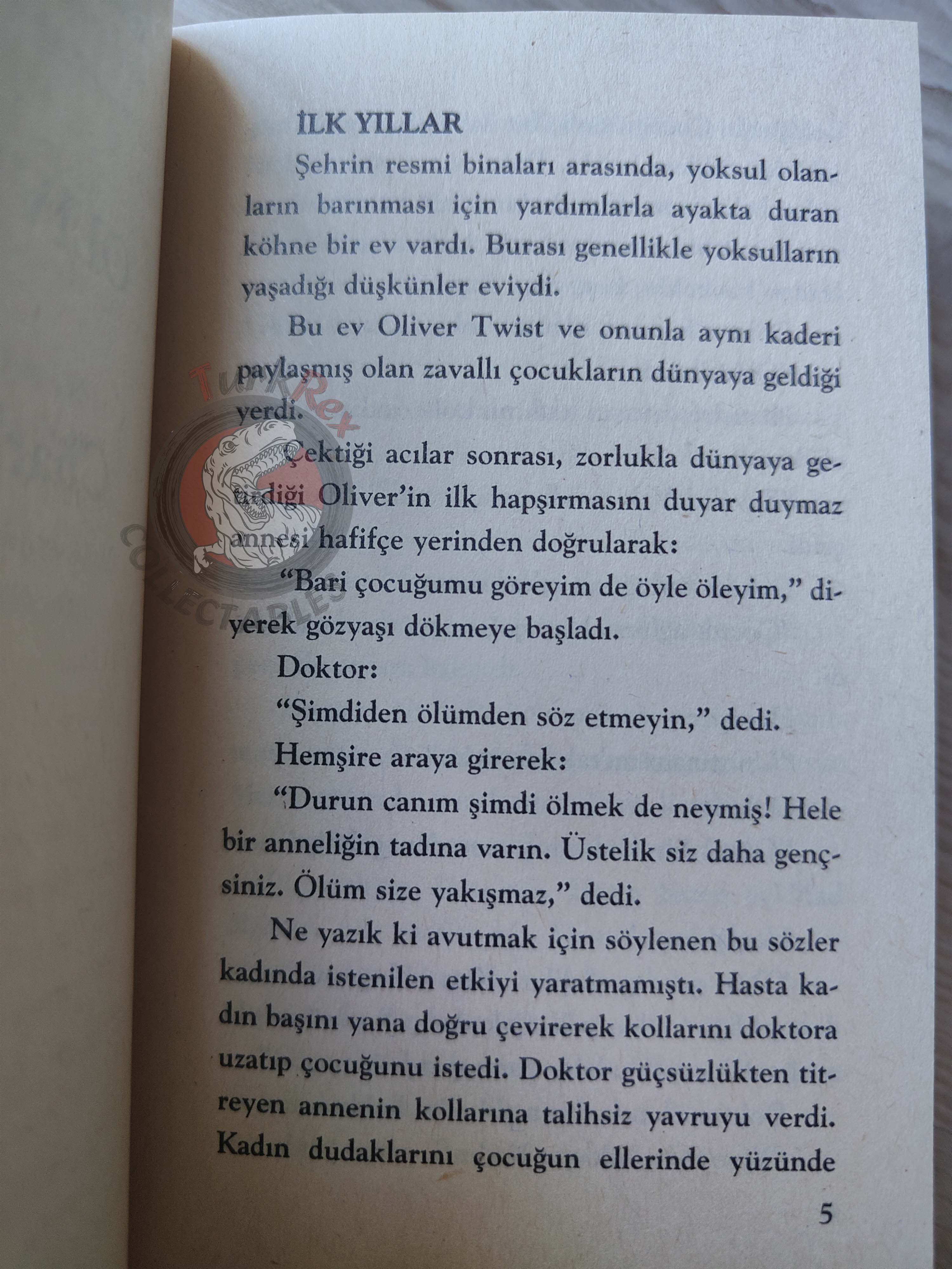 Charles Dickens – Oliver Twist Turkish Book Turkey