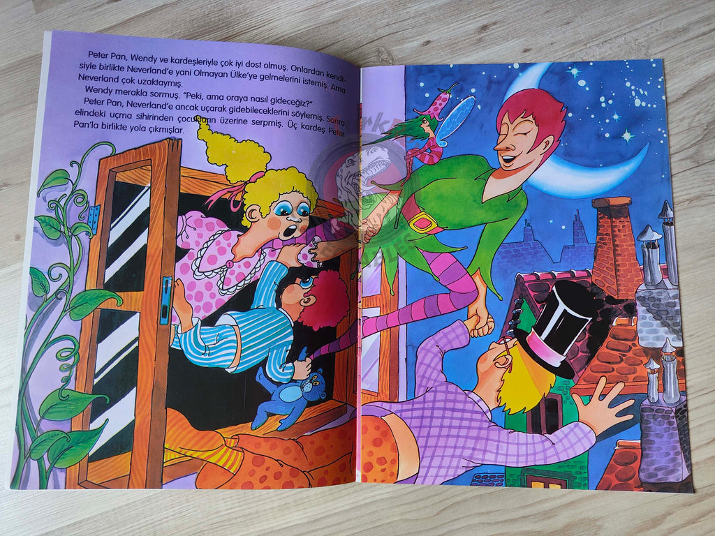 J. M. Barrie – Peter Pan 2009 Turkish Book Turkey Illustrated 3