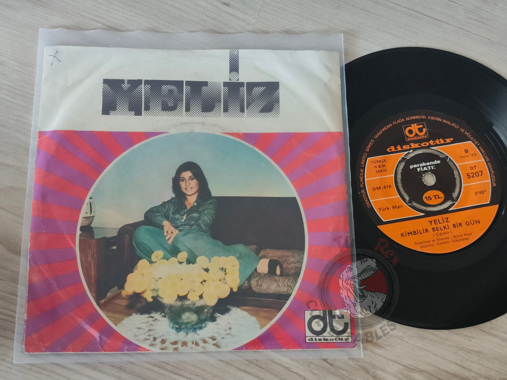 Yeliz – Yaşadıkça 7" Turkish Pressing Vinyl Turkey Edition