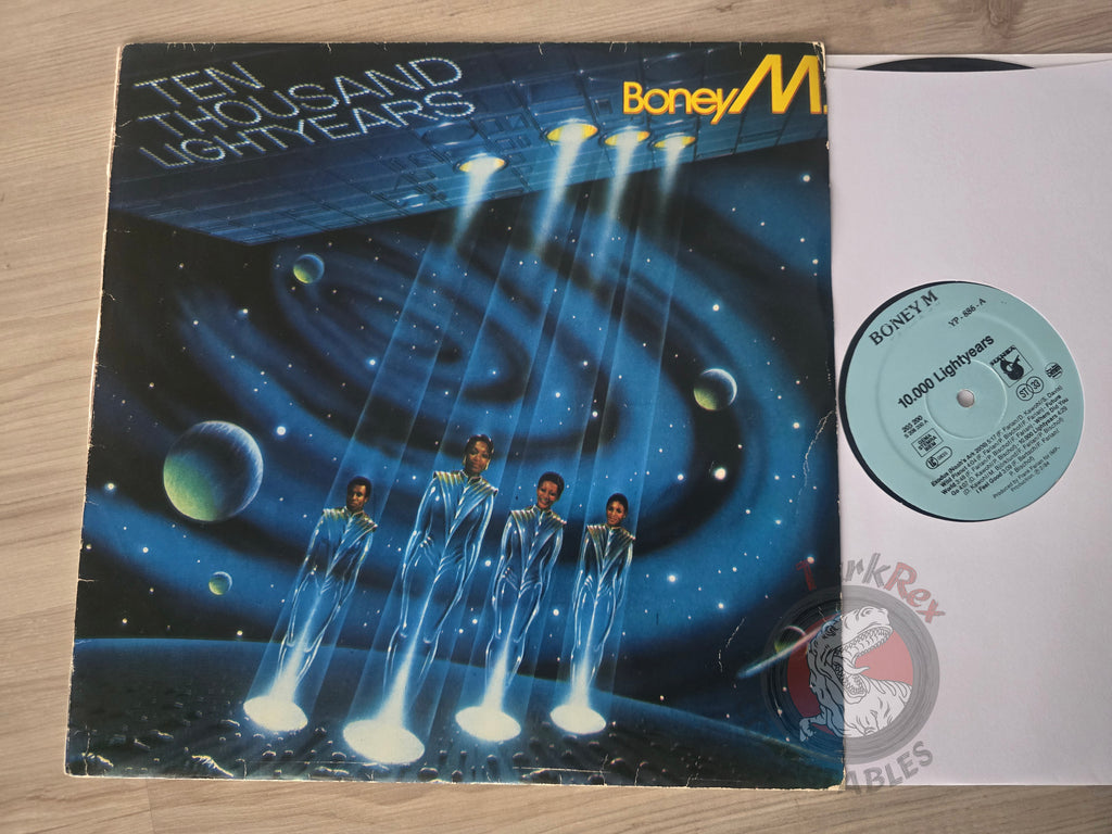 Boney M. – 10.000 Lightyears Turkish Pressing Vinyl Turkey Edition