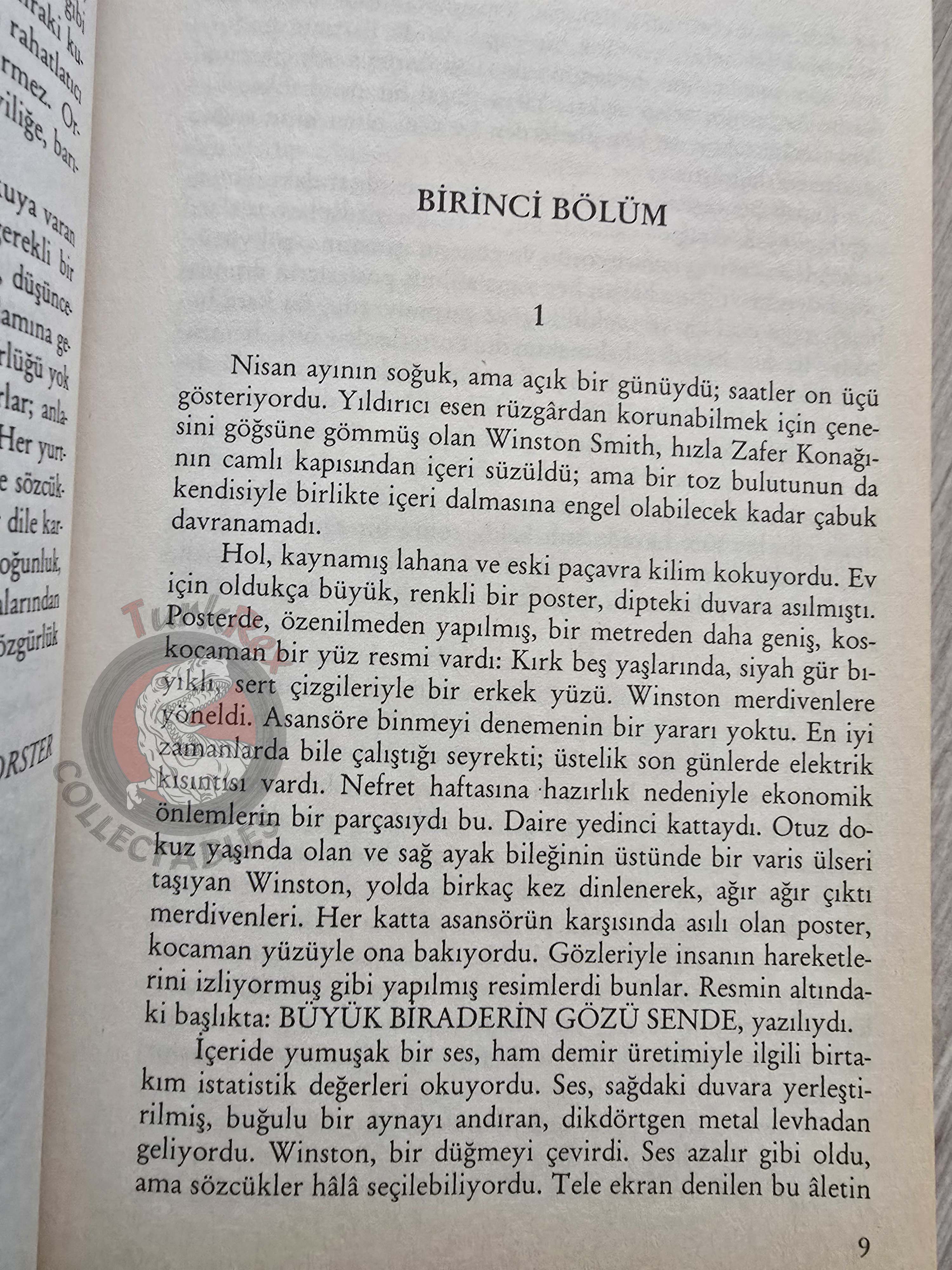 George Orwell – Nineteen Eighty-Four 2004 Turkish Book Turkey 1984