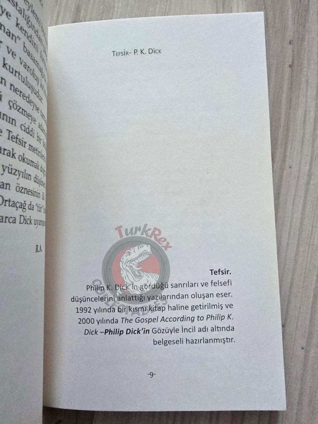 Philip K. Dick – Interpretation 2015 Turkish Book Turkey