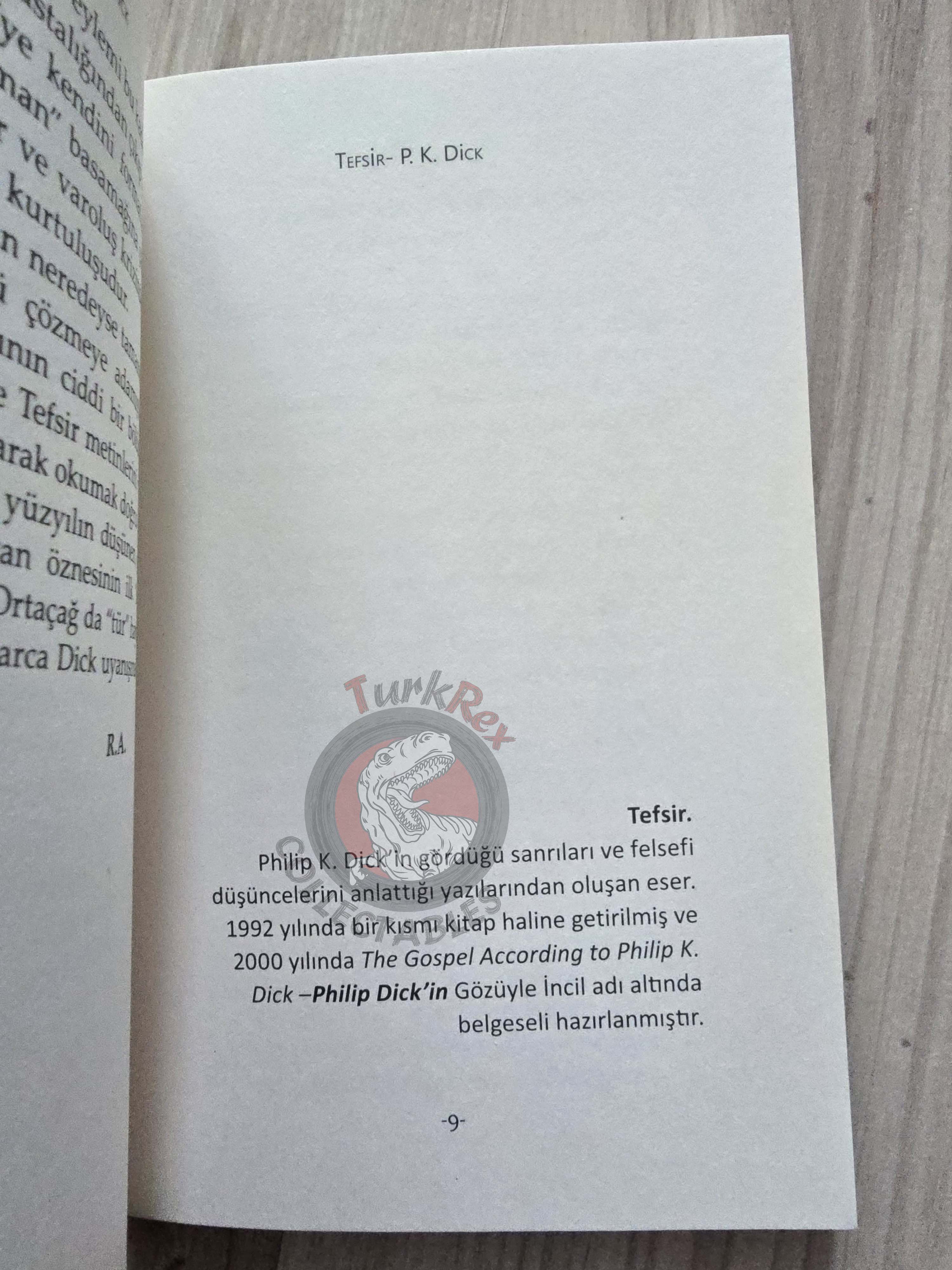 Philip K. Dick – Interpretation 2015 Turkish Book Turkey