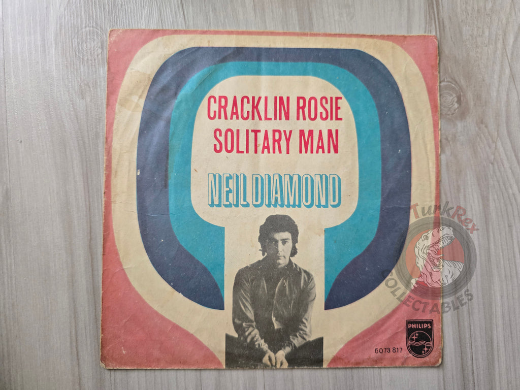 Neil Diamond – Cracklin' Rosie 7" Turkish Pressing Cover Only Turkey Edition