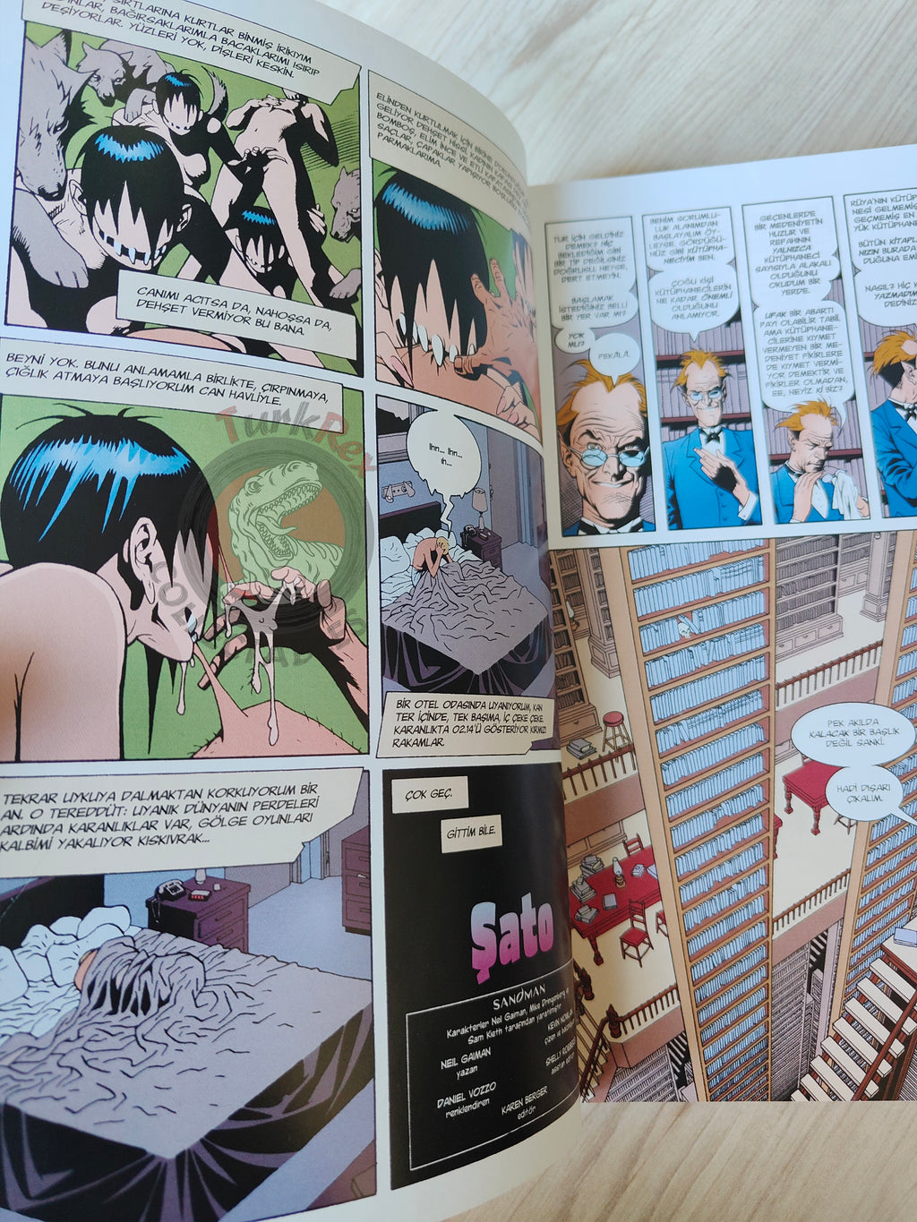 The Sandman Vol #9: The Kindly Ones Turkish Comic Turkey
