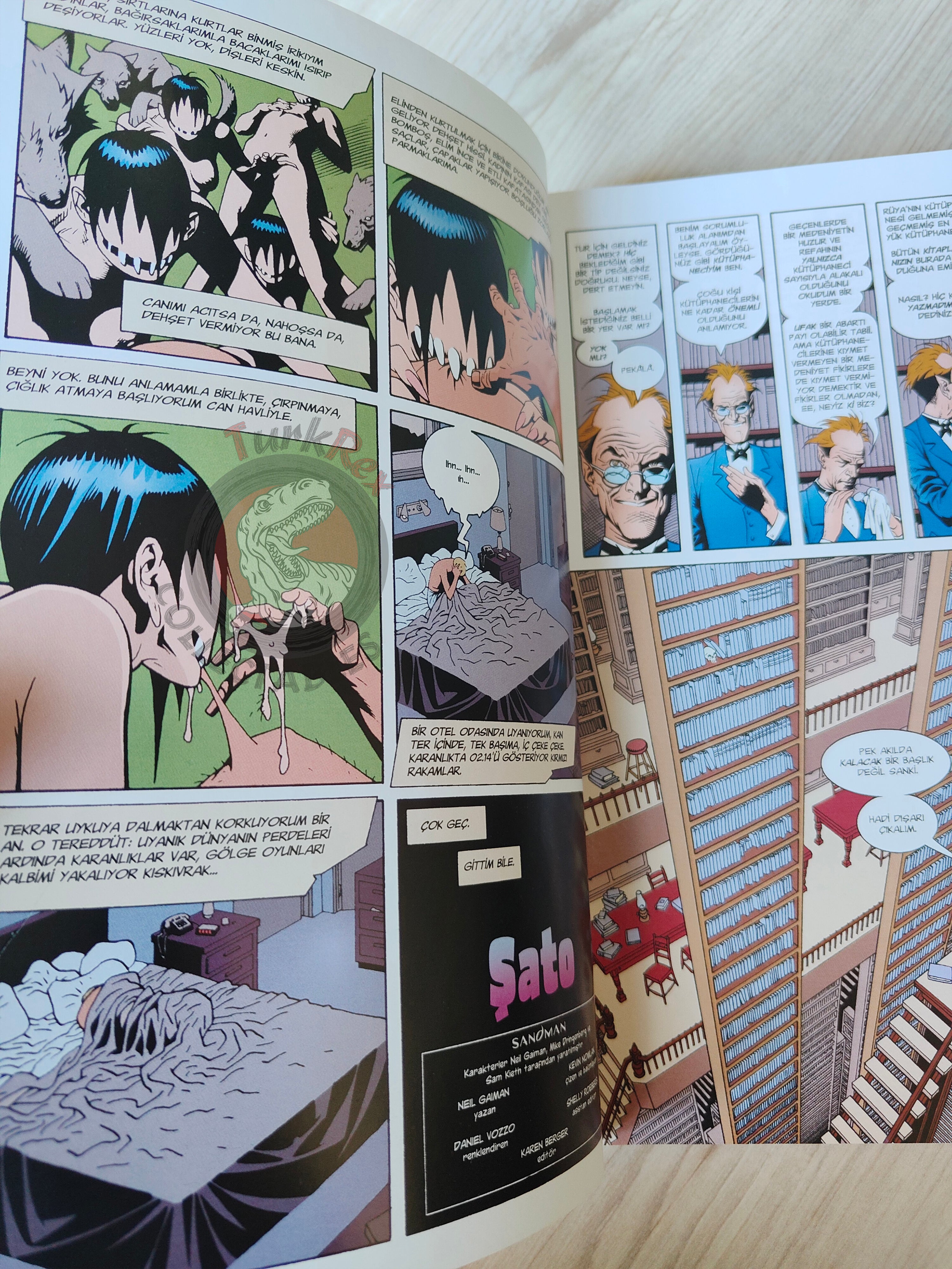 The Sandman Vol #9: The Kindly Ones Turkish Comic Turkey