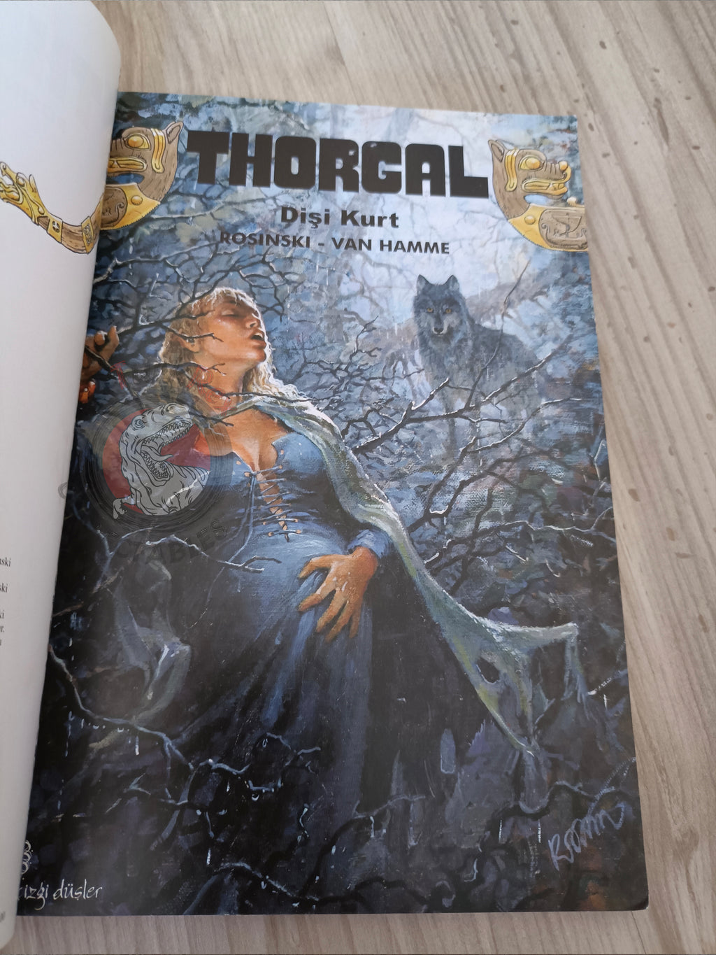 Thorgal Vol #4 La Gardienne des clés Turkish Comic Turkey #16 #17 #18