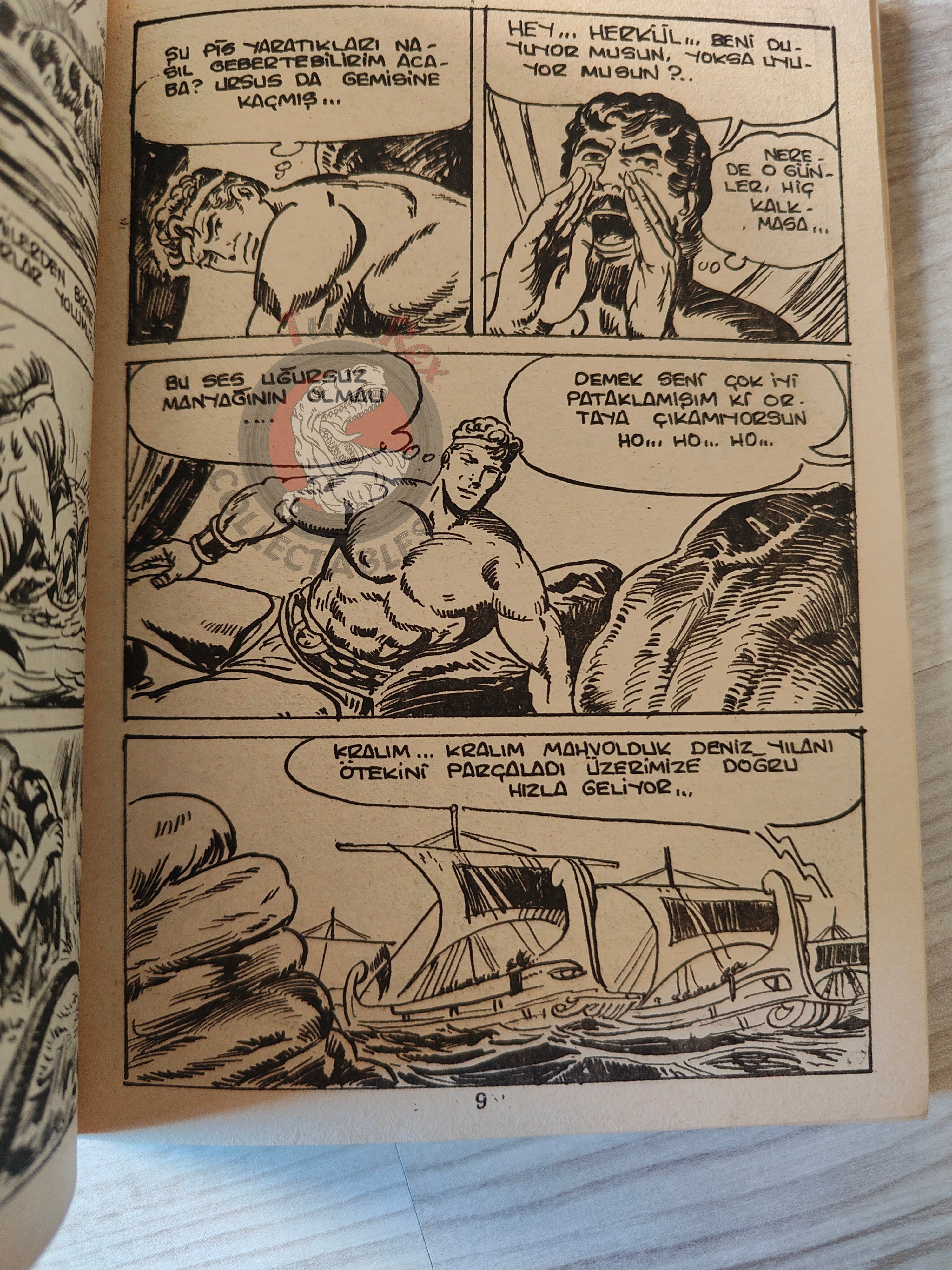 Herkül #4 1981 Turkish Comic Turkey Hercules Tottenham United