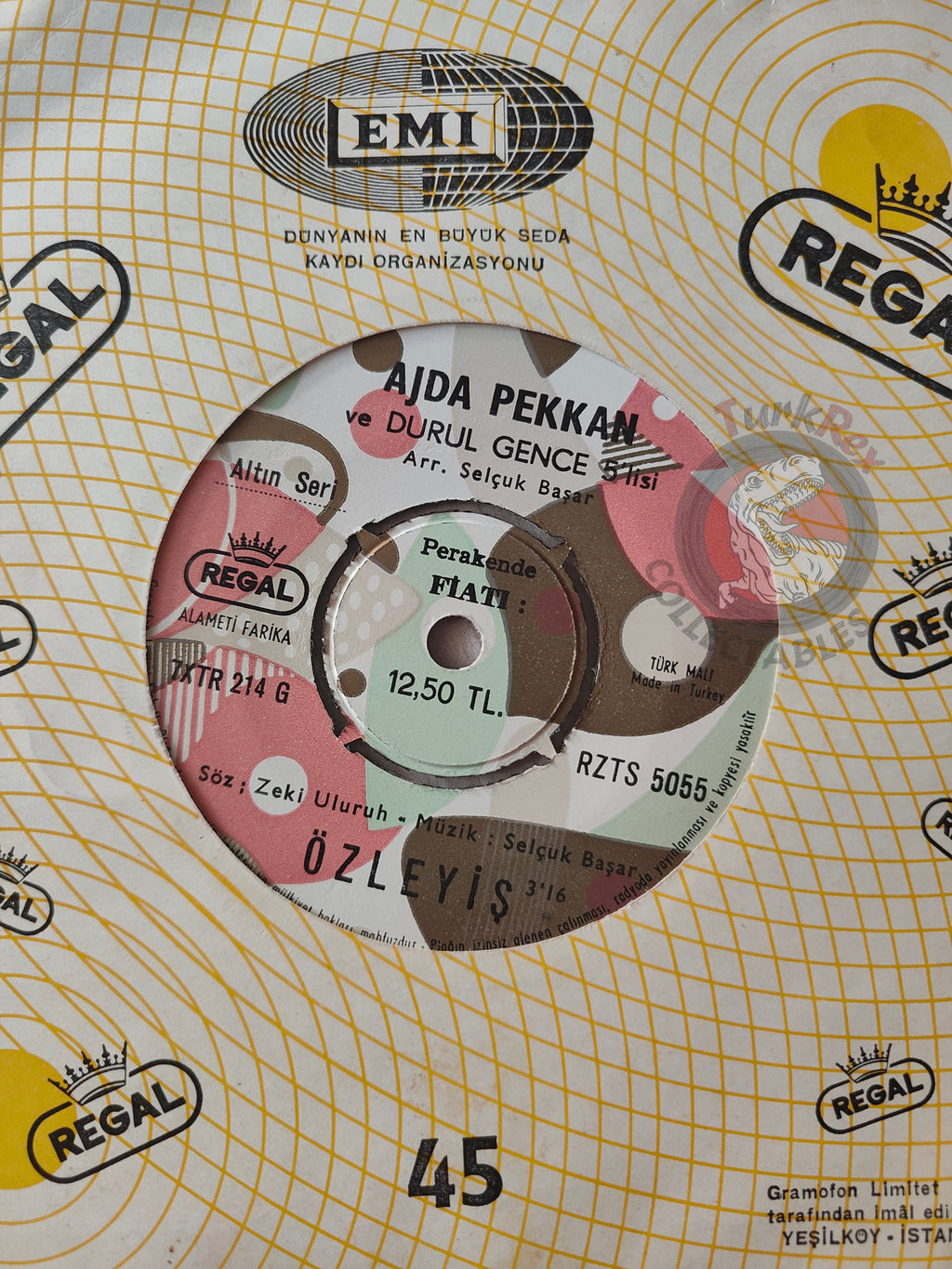 Ajda Pekkan – Özleyiş 7" Turkish Pressing Vinyl Turkey Edition