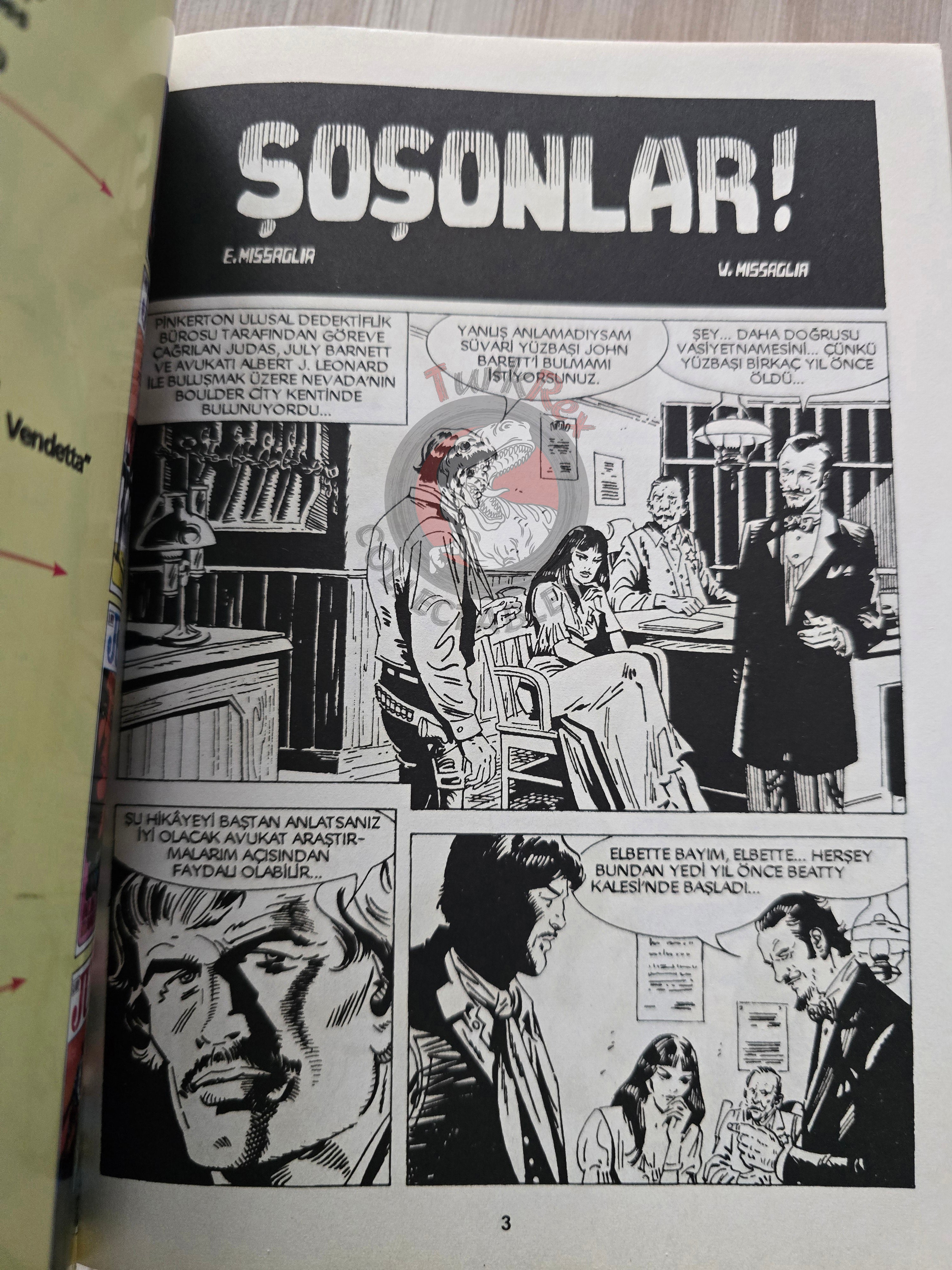 Judas Volume #5 Turkish Edition Comic Turkey #13 #14 #15 #16