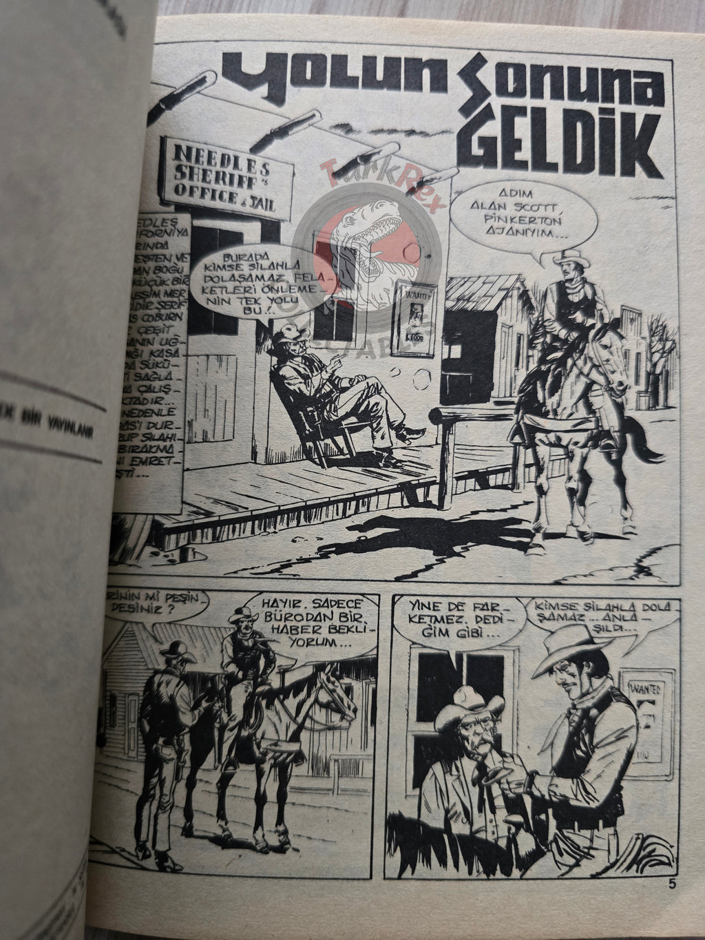 Judas #6 Turkish Edition Comic Turkey La pista insanguinata #3