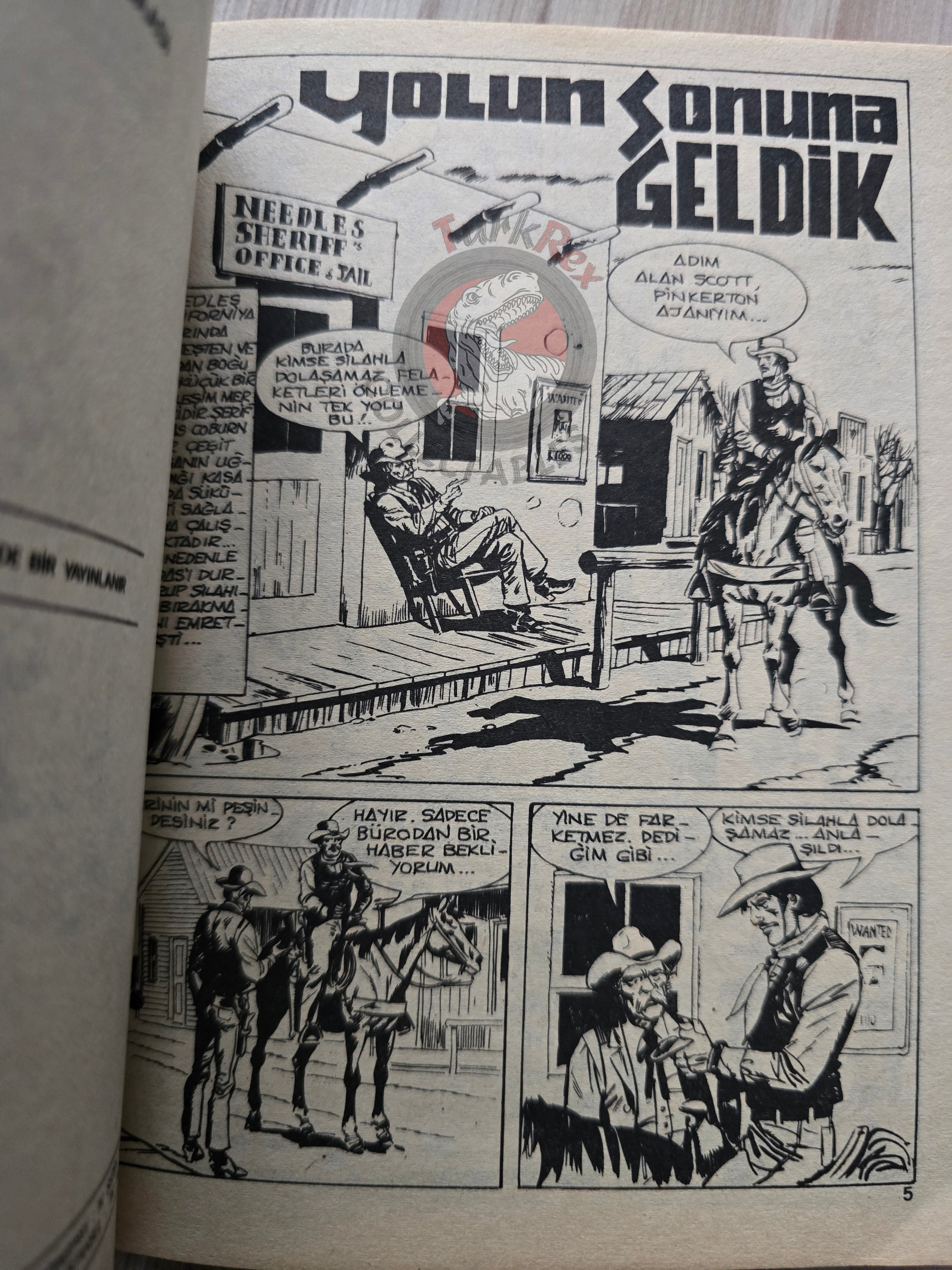 Judas #6 Turkish Edition Comic Turkey La pista insanguinata #3