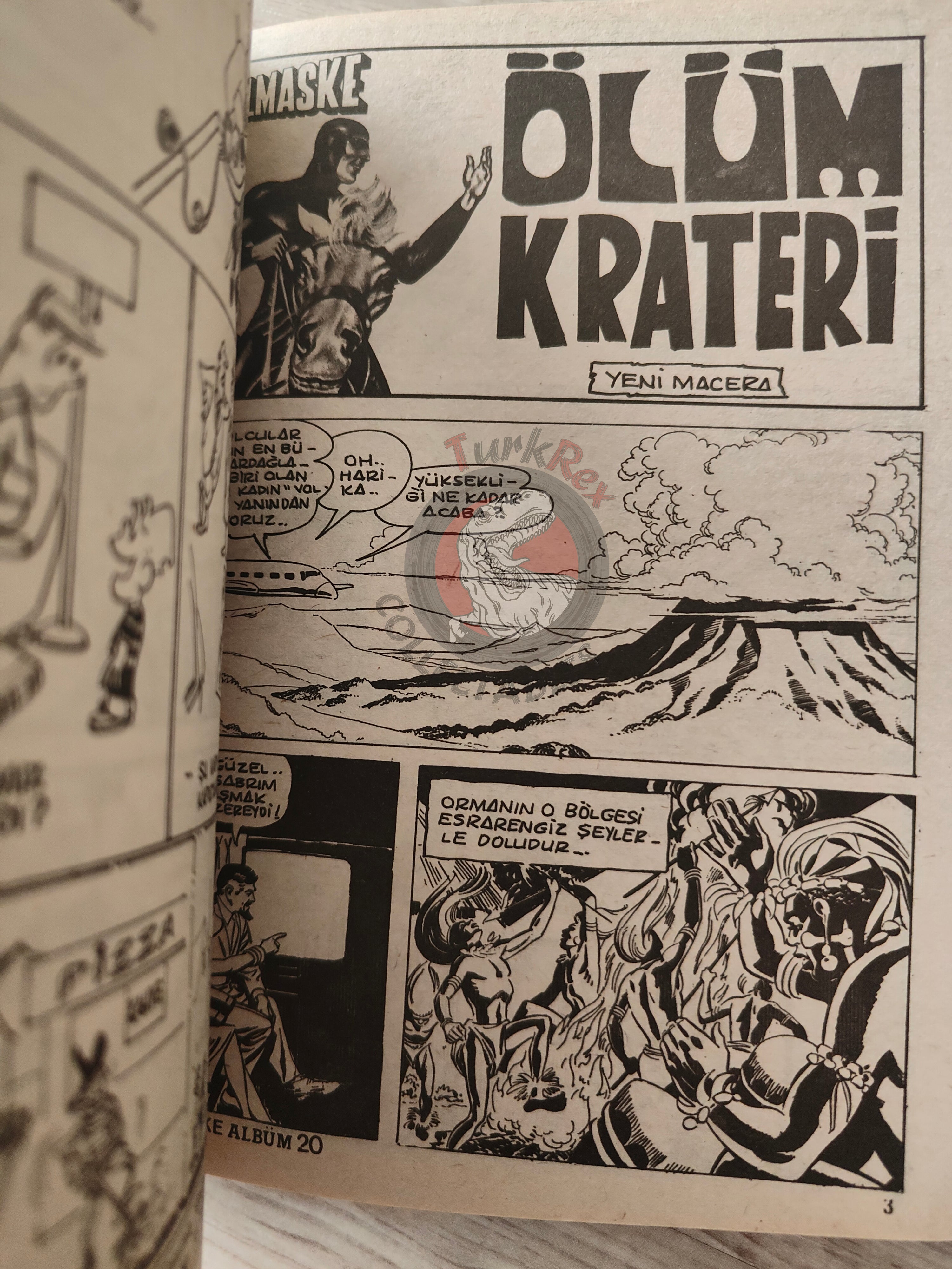 The Phantom #7 Visit to Baronkhan Turkish Edition Comic Turkey