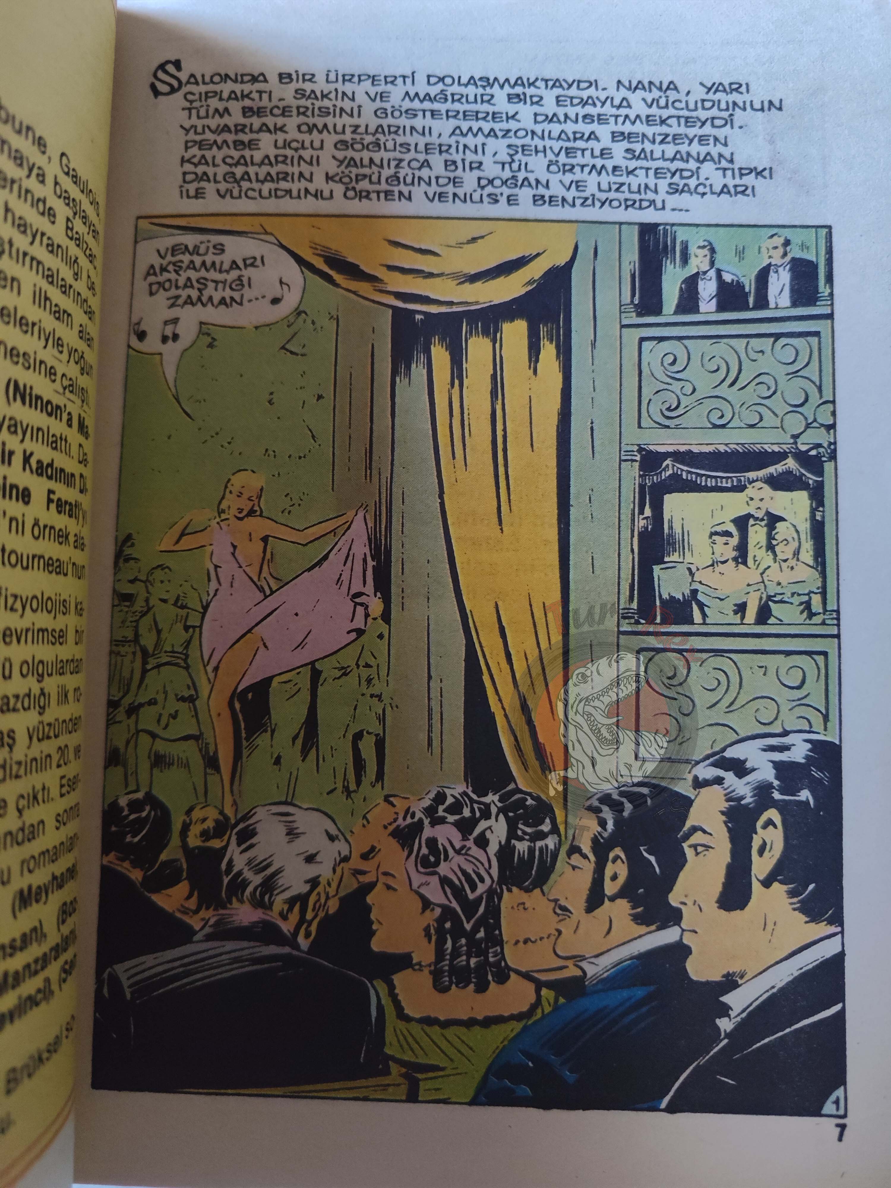 Nana – Emile Zola Turkish Comic Turkey Classics Illustrated