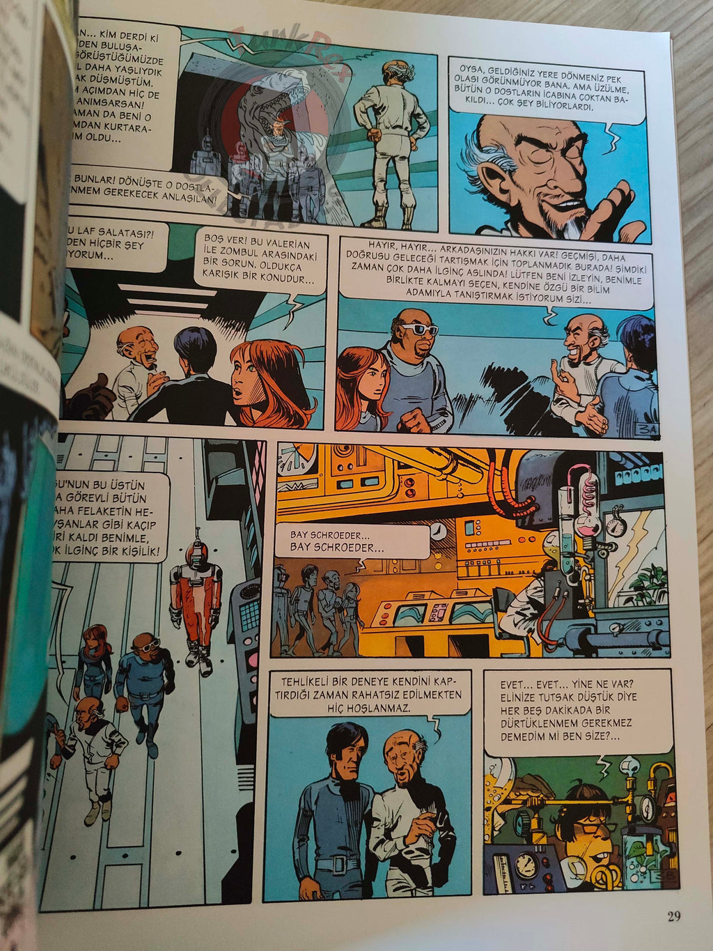 Valérian and Laureline #1 The City of Shifting Waters 2002 Turkish Comic Turkey et