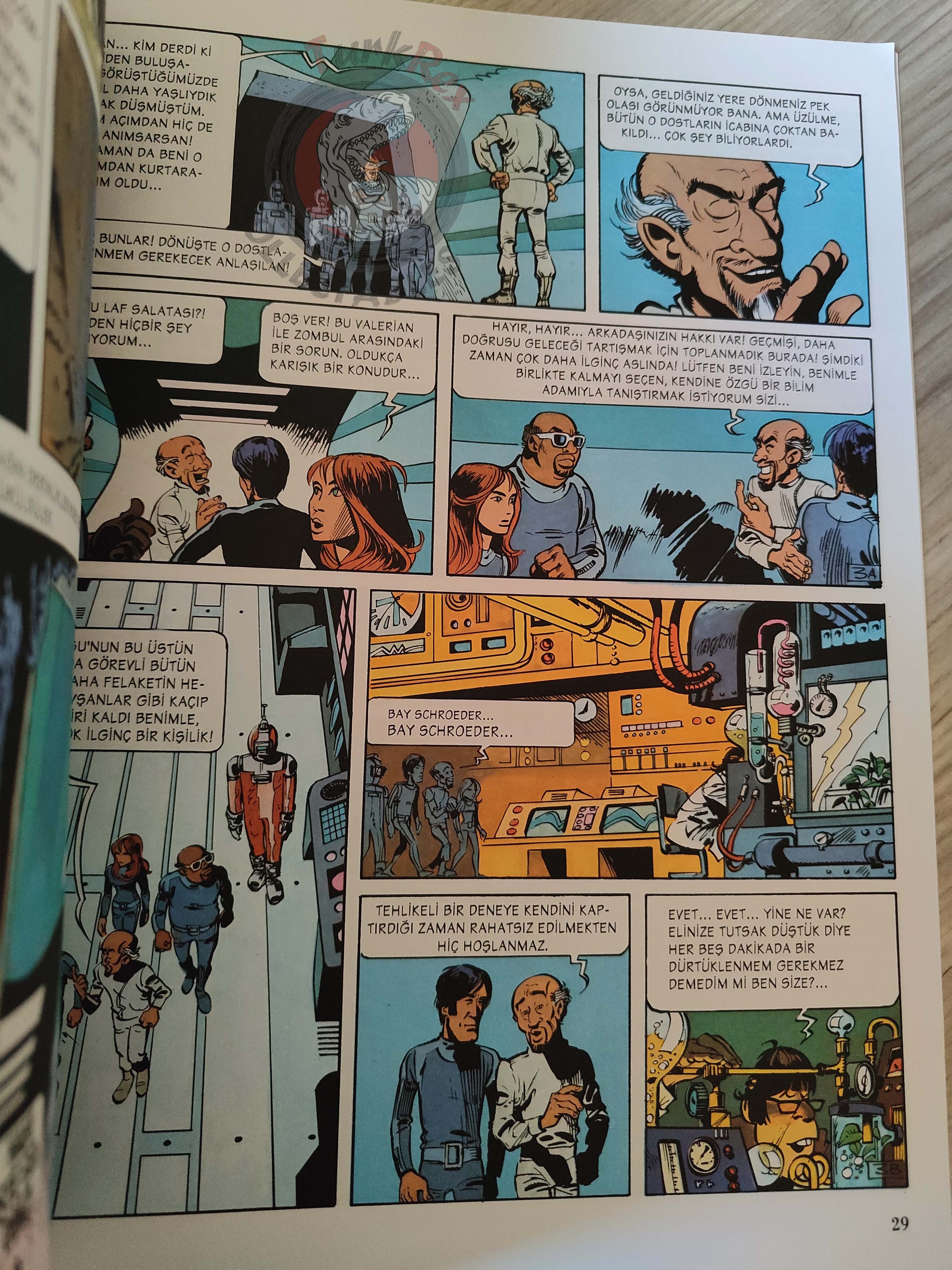 Valérian and Laureline #1 The City of Shifting Waters 2002 Turkish Comic Turkey et