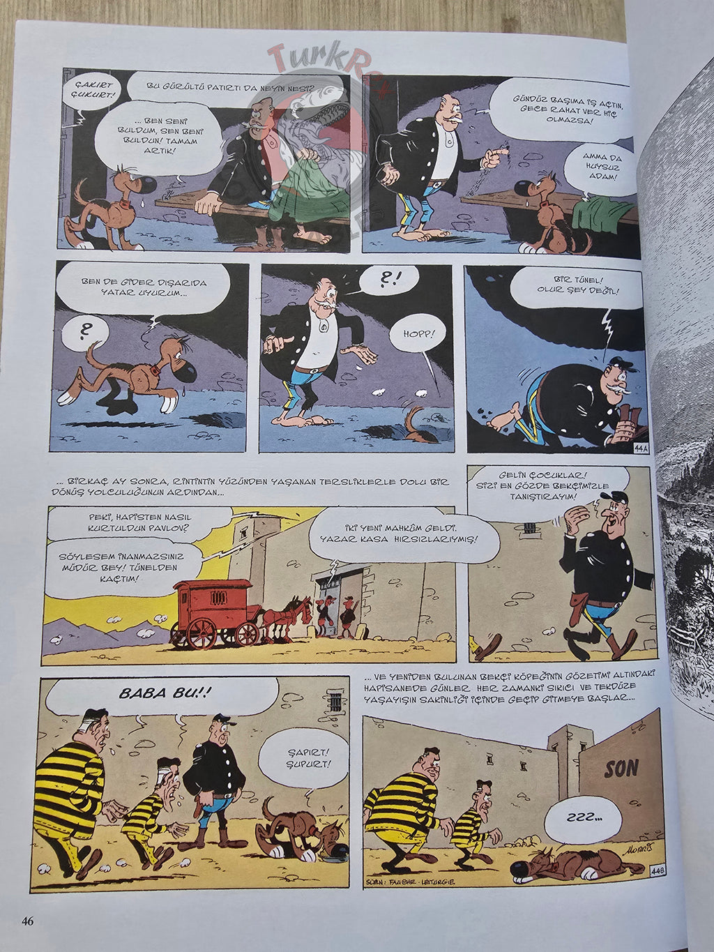Rantanplan – Le Parrain 2015 Turkish Comic Turkey Lucky Luke