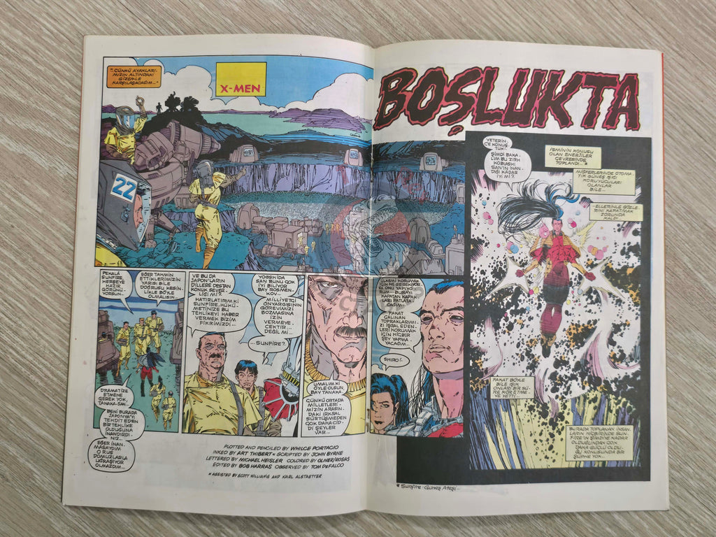 X-Men #6 1996 Turkish Comic Turkey Uncanny X-Men #283 #284