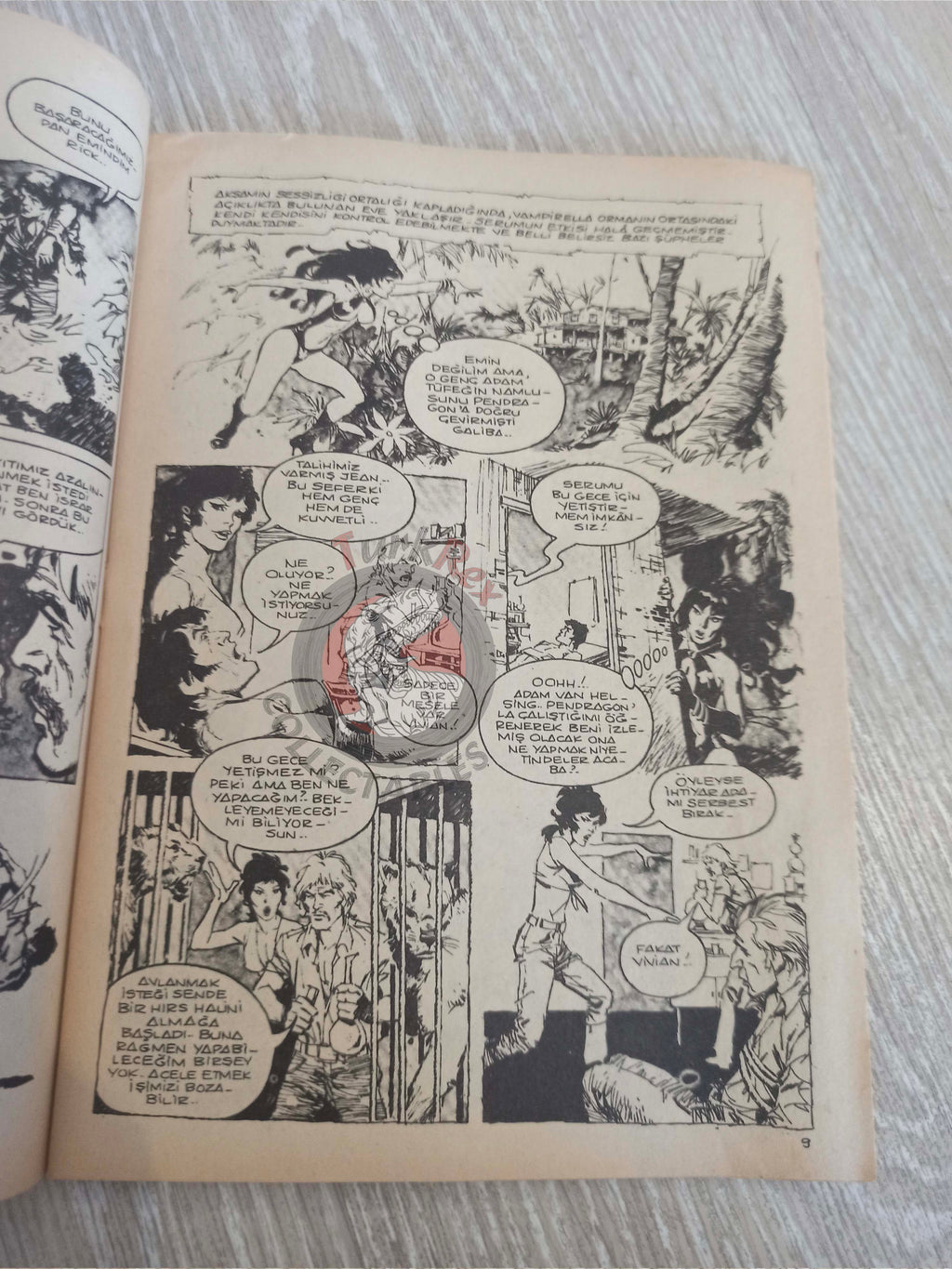Vampirella #4 1976 Turkish Comic Turkey Warren Publishing cover #37 #14 #47