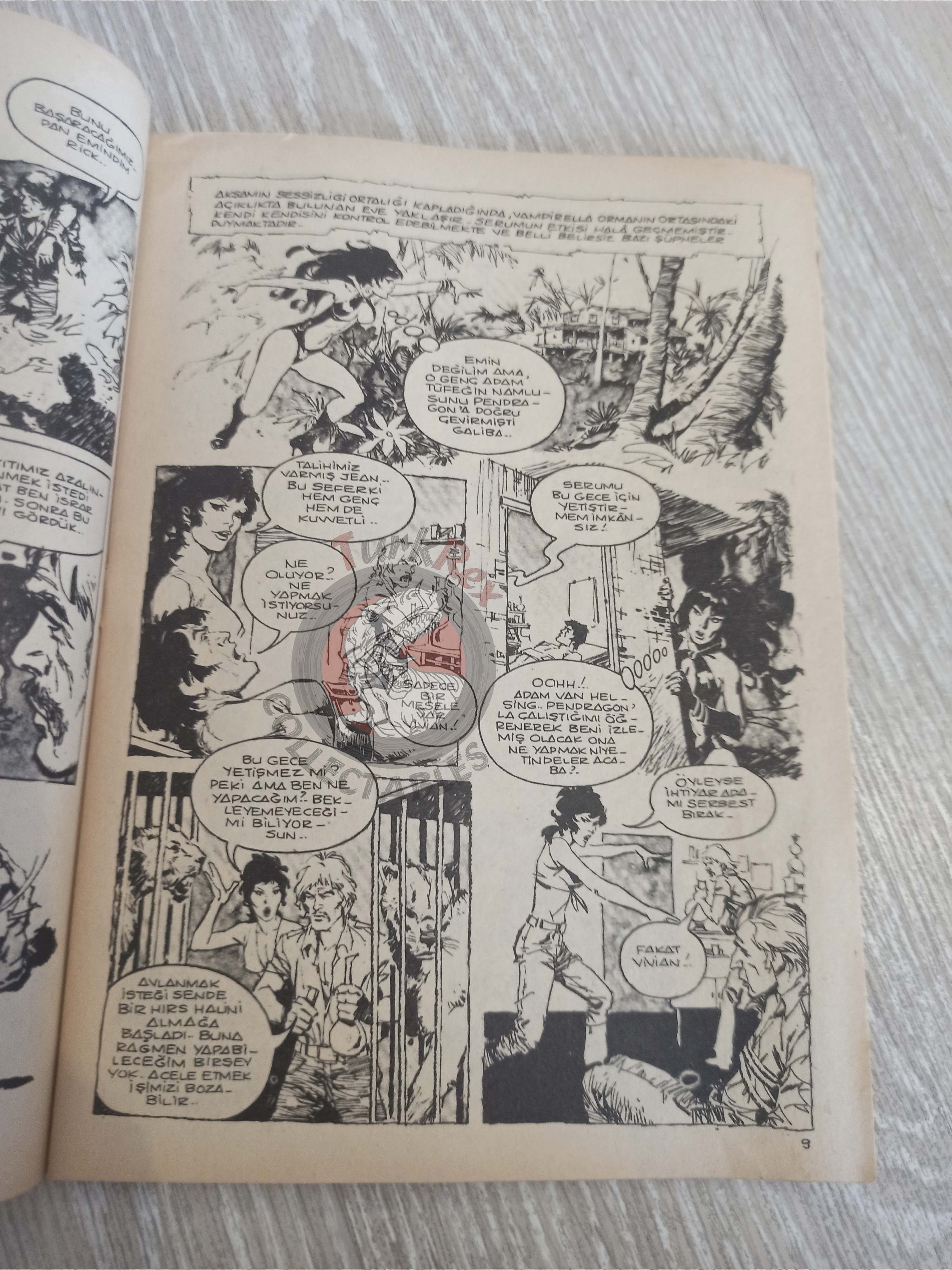 Vampirella #4 1976 Turkish Comic Turkey Warren Publishing cover #37 #14 #47