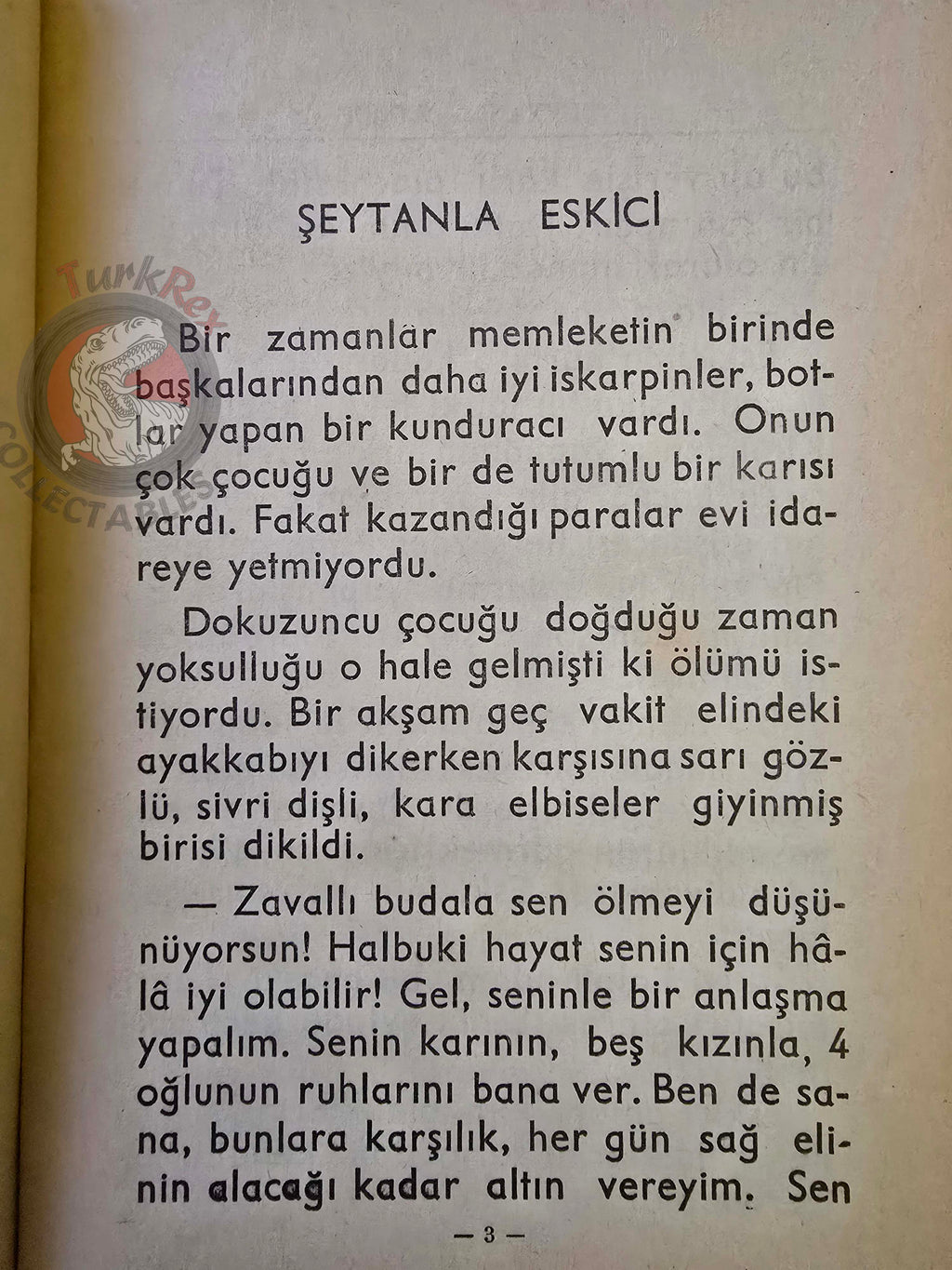 Brothers Grimm – Der Grabhügel 1950s Turkish Book Turkey Illustrated