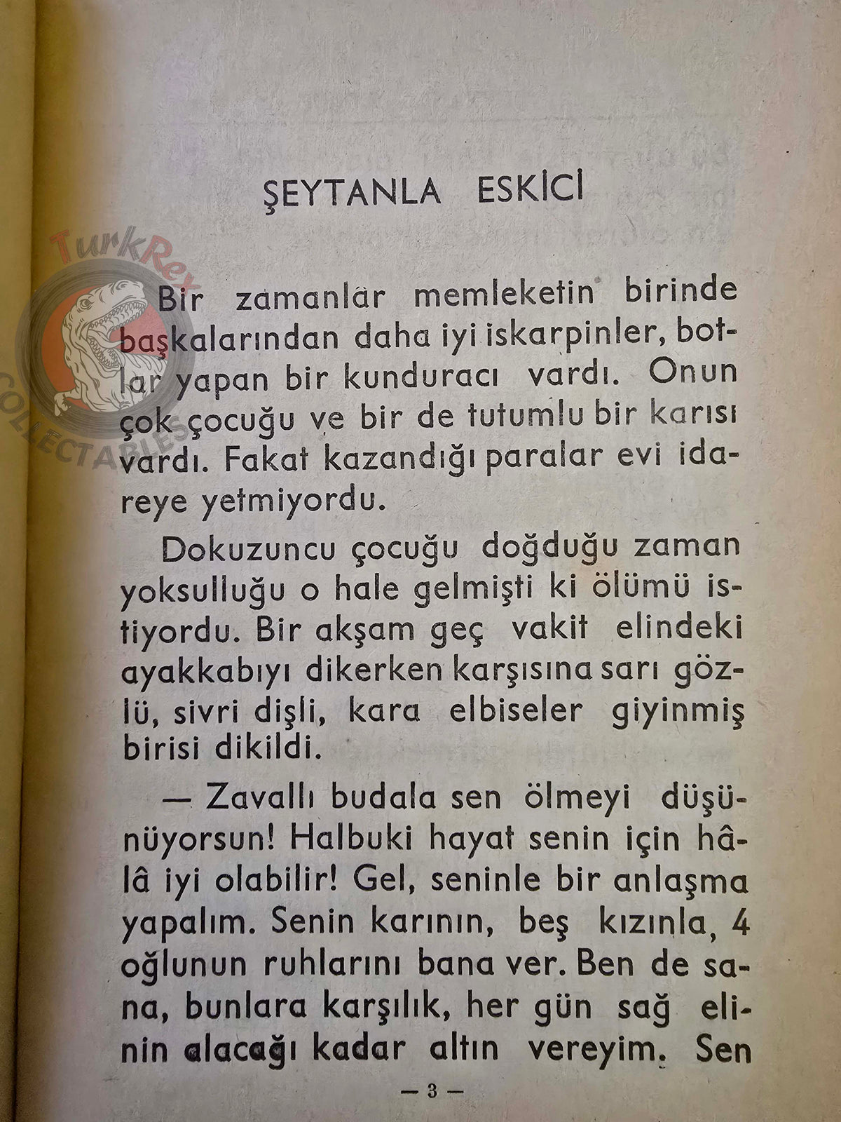 Brothers Grimm – Der Grabhügel 1950s Turkish Book Turkey Illustrated