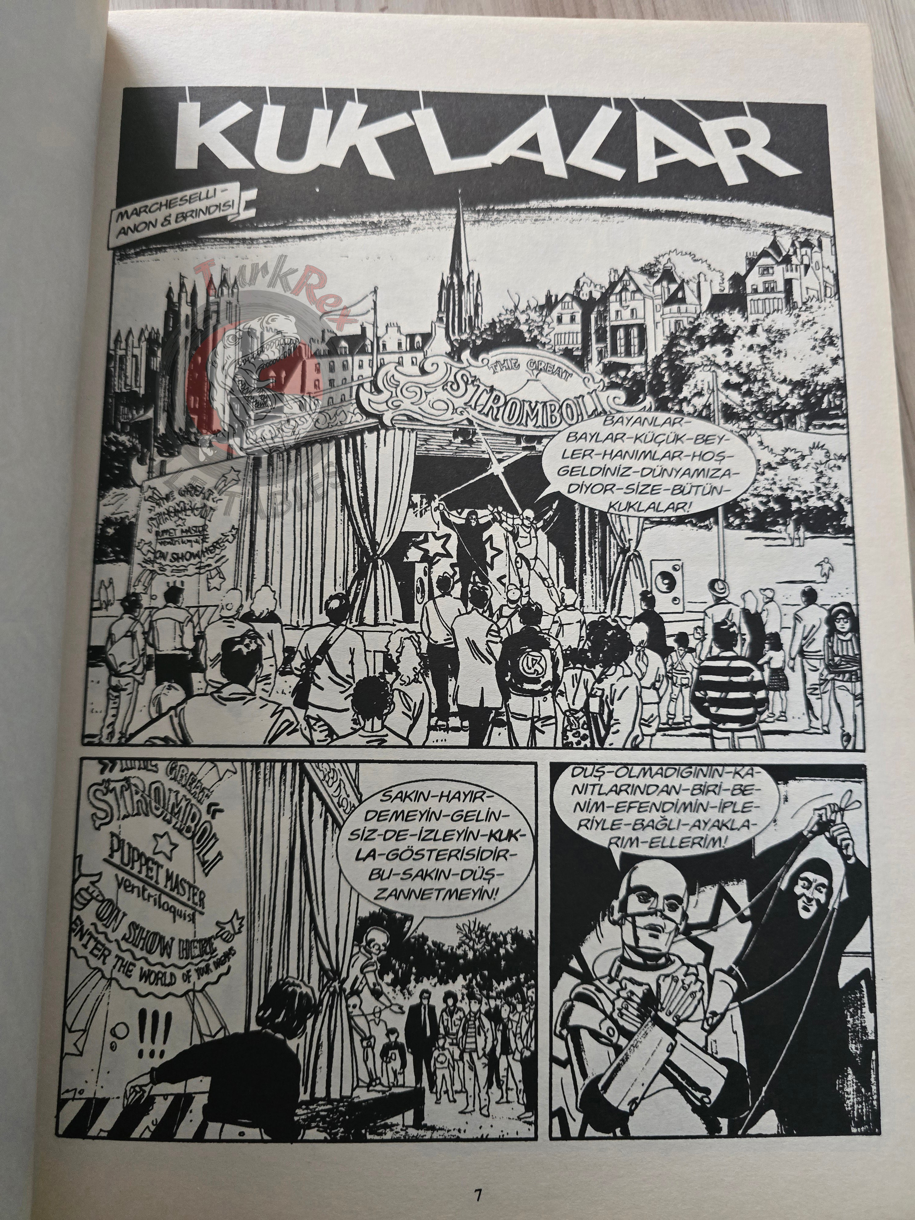 Dylan Dog Gigante #3 2002 Turkish Comic Turkey Marionette
