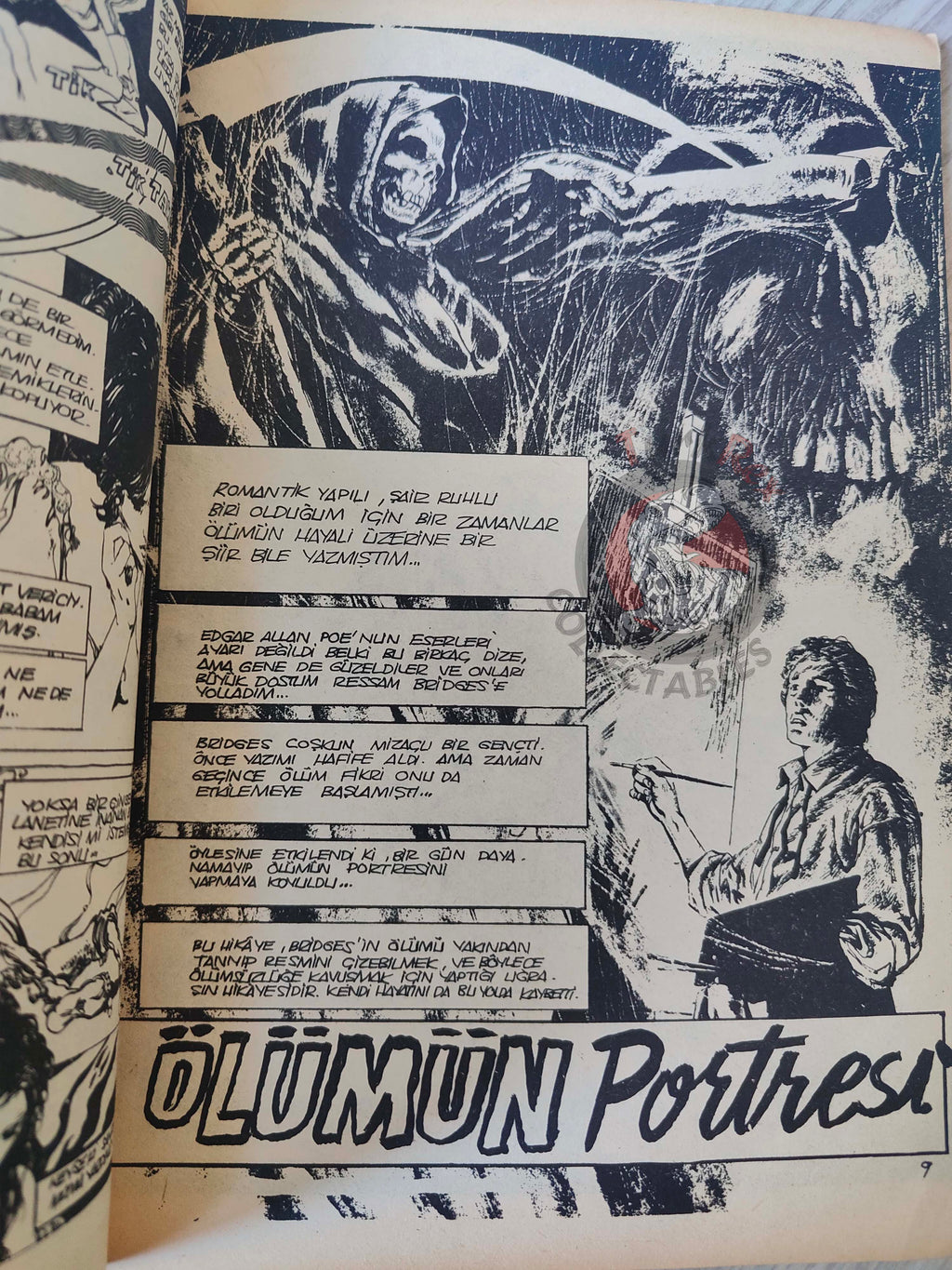 Korku March 1975 Turkish Comic Turkey Vampirella #32 Warren Creepy Eerie