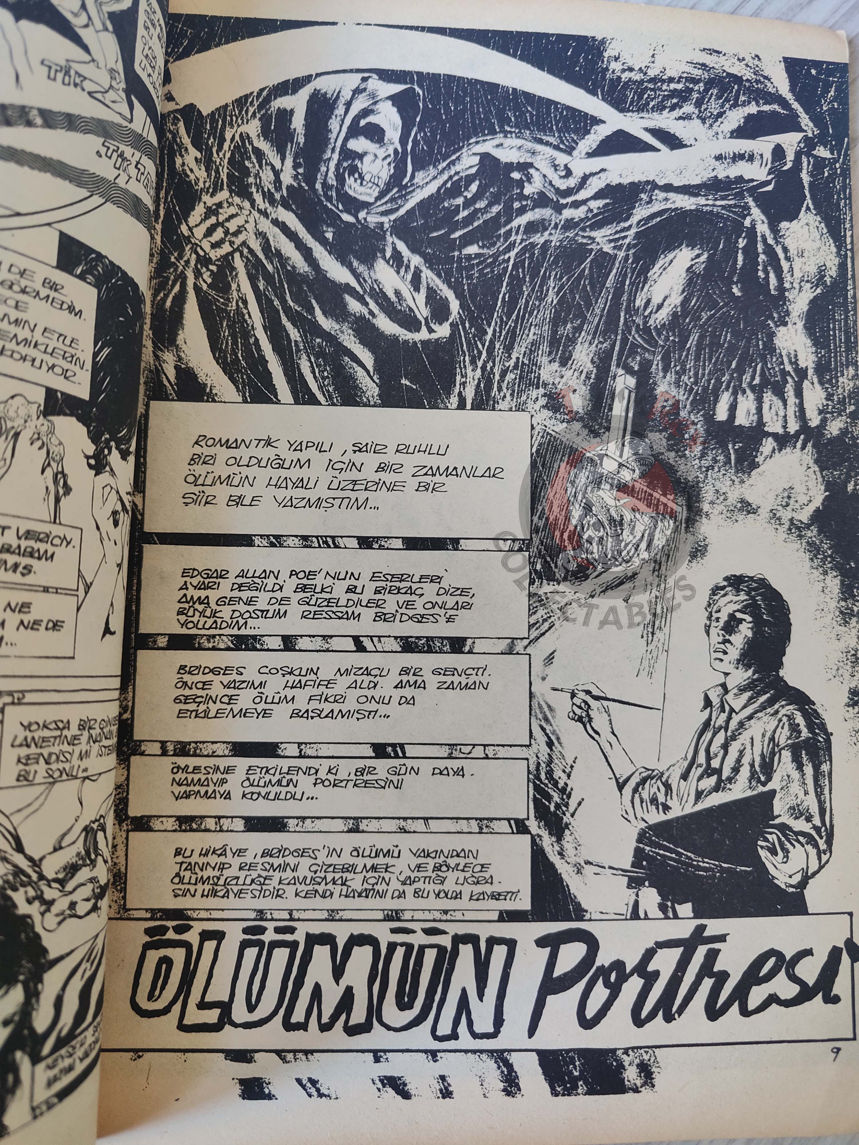 Korku March 1975 Turkish Comic Turkey Vampirella #32 Warren Creepy Eerie