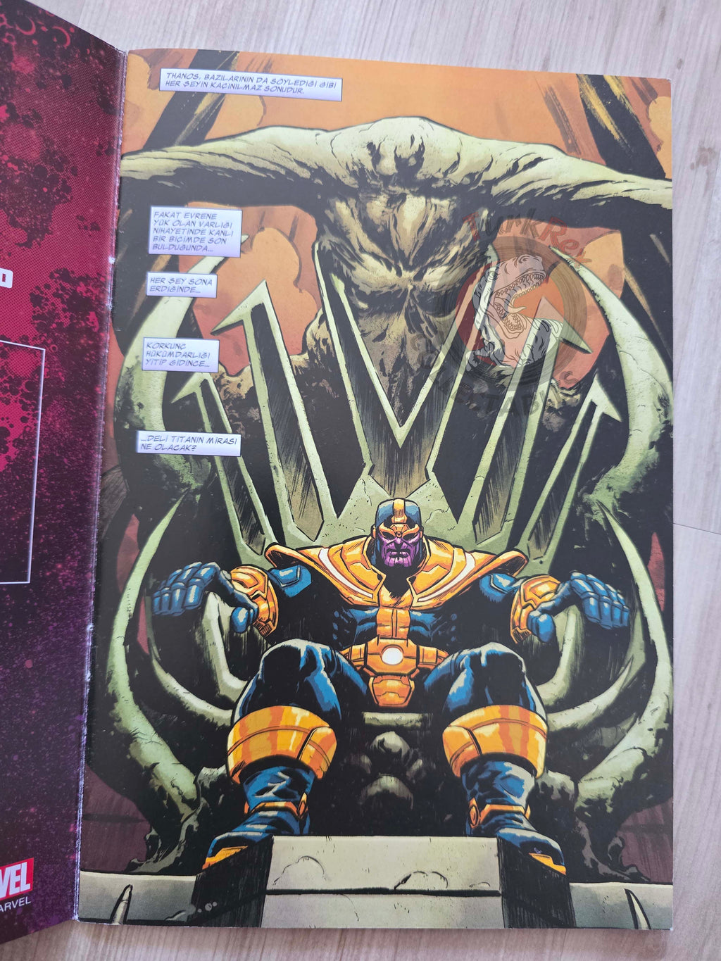 Thanos Legacy Turkish Comic Turkey Donny Cates Marvel
