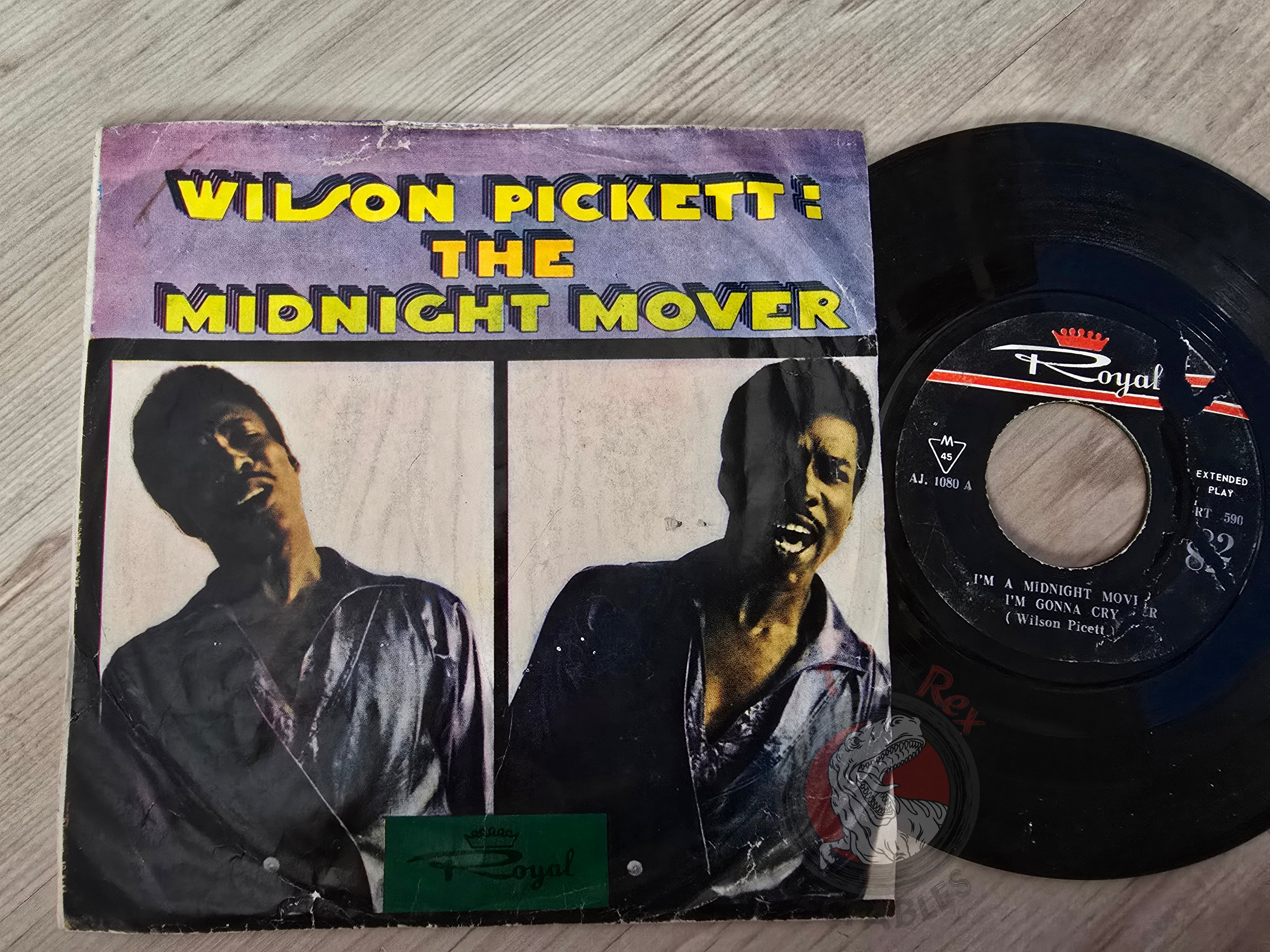Wilson Pickett – The Midnight Mover 7" Iran Pressing Vinyl Iranian Edition