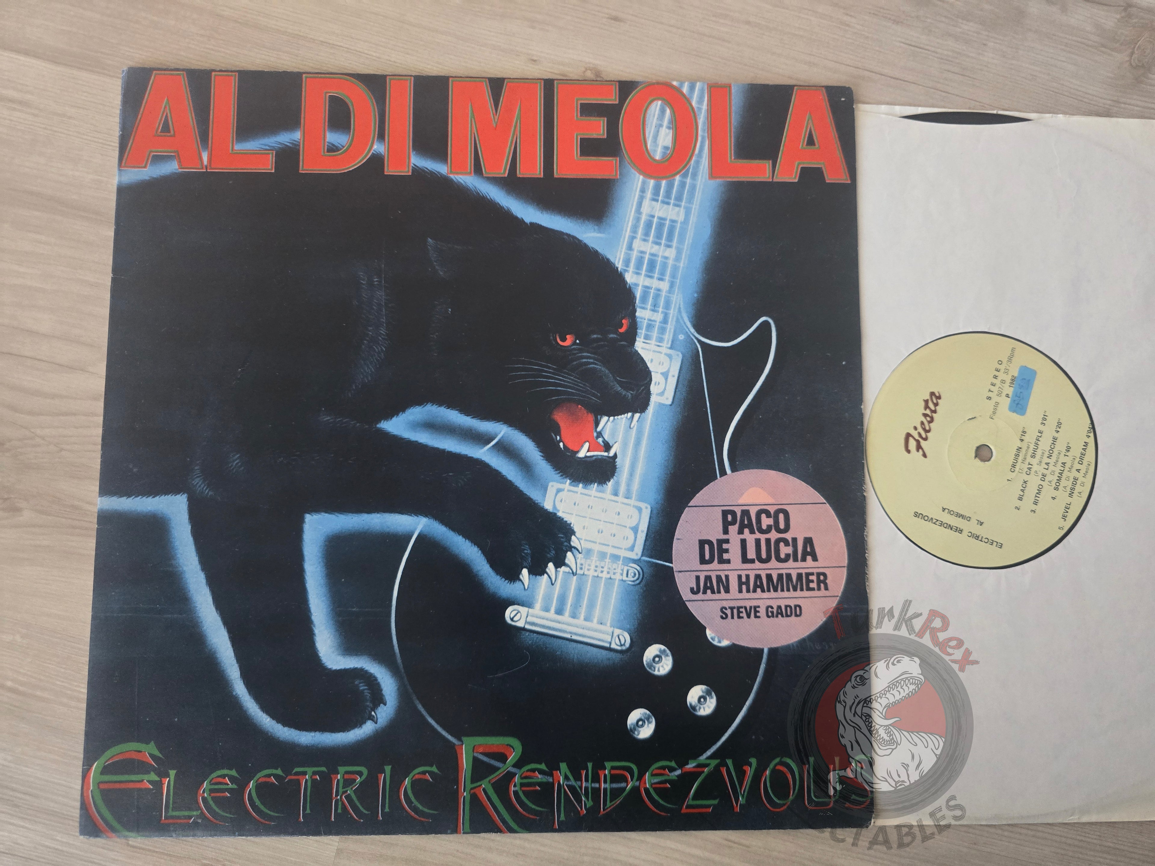 Al Di Meola – Electric Rendezvous Turkish Pressing Vinyl Turkey Edition