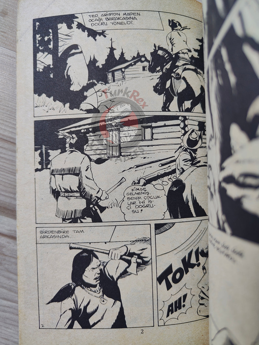 Zorro #2 1980s Turkish Comic Turkey Il Segno di Zorro Hondo Gigante #1