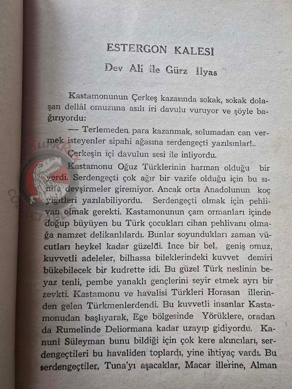 Enver Benhan Şapolyo – Esztergom Castle 1958 Turkish Book Turkey Illustrated