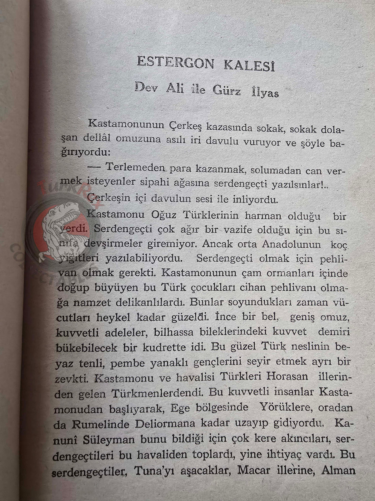 Enver Benhan Şapolyo – Esztergom Castle 1958 Turkish Book Turkey Illustrated
