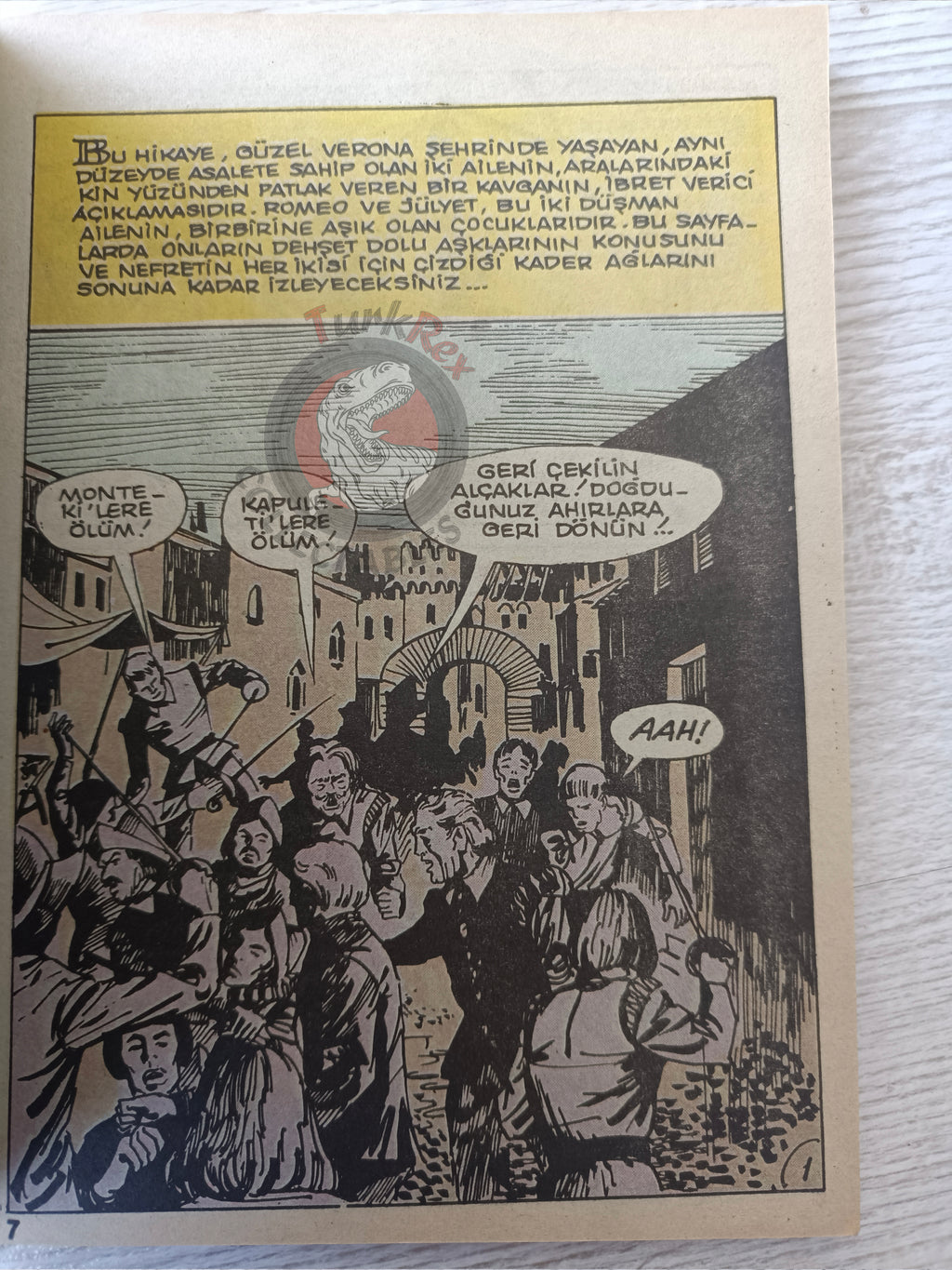 Romeo and Juliet –  William Shakespeare Turkish Comic Turkey Classics Illustrated