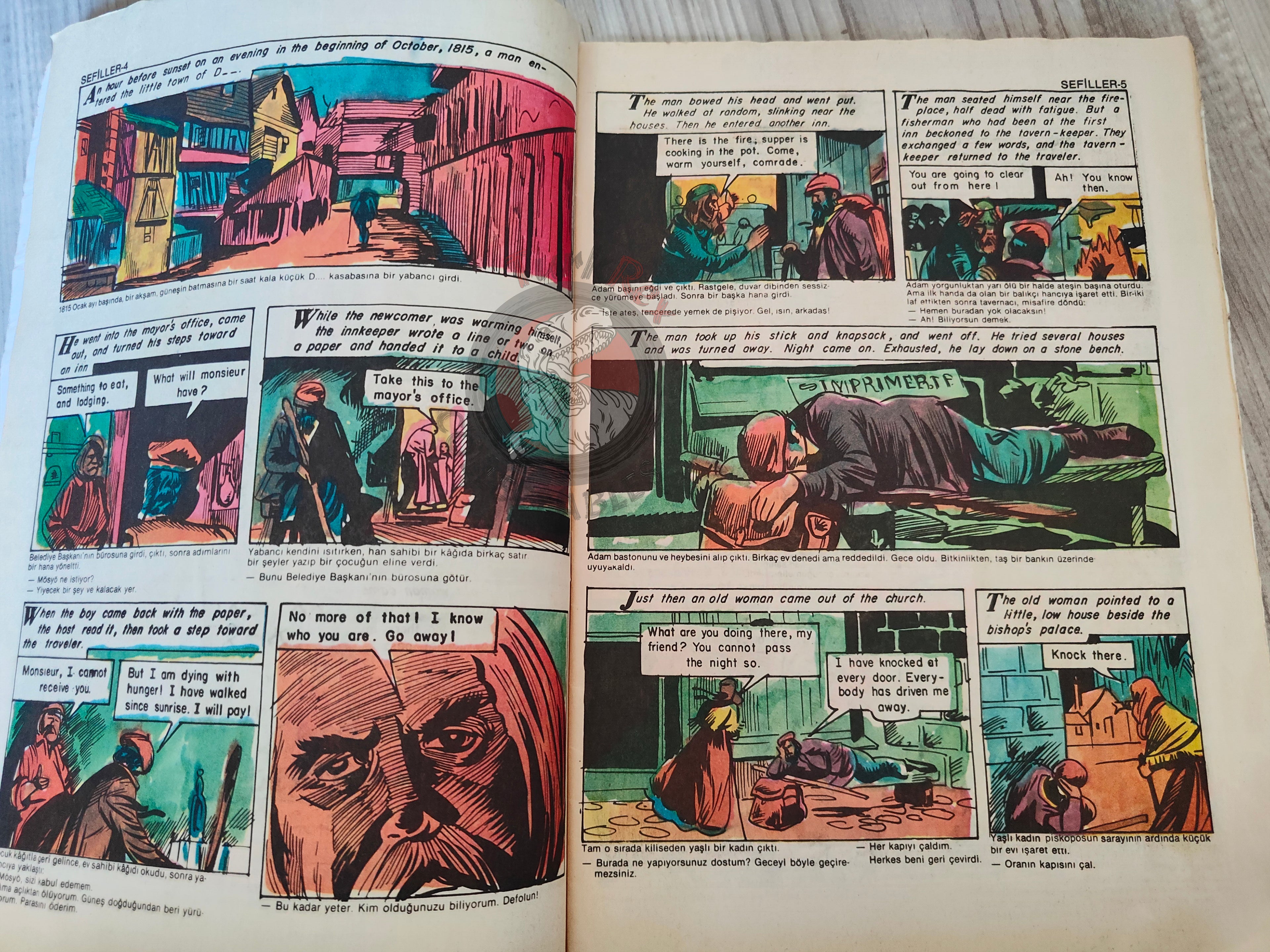 Les Miserables – Victor Hugo Turkish Comic Turkey Classics Illustrated