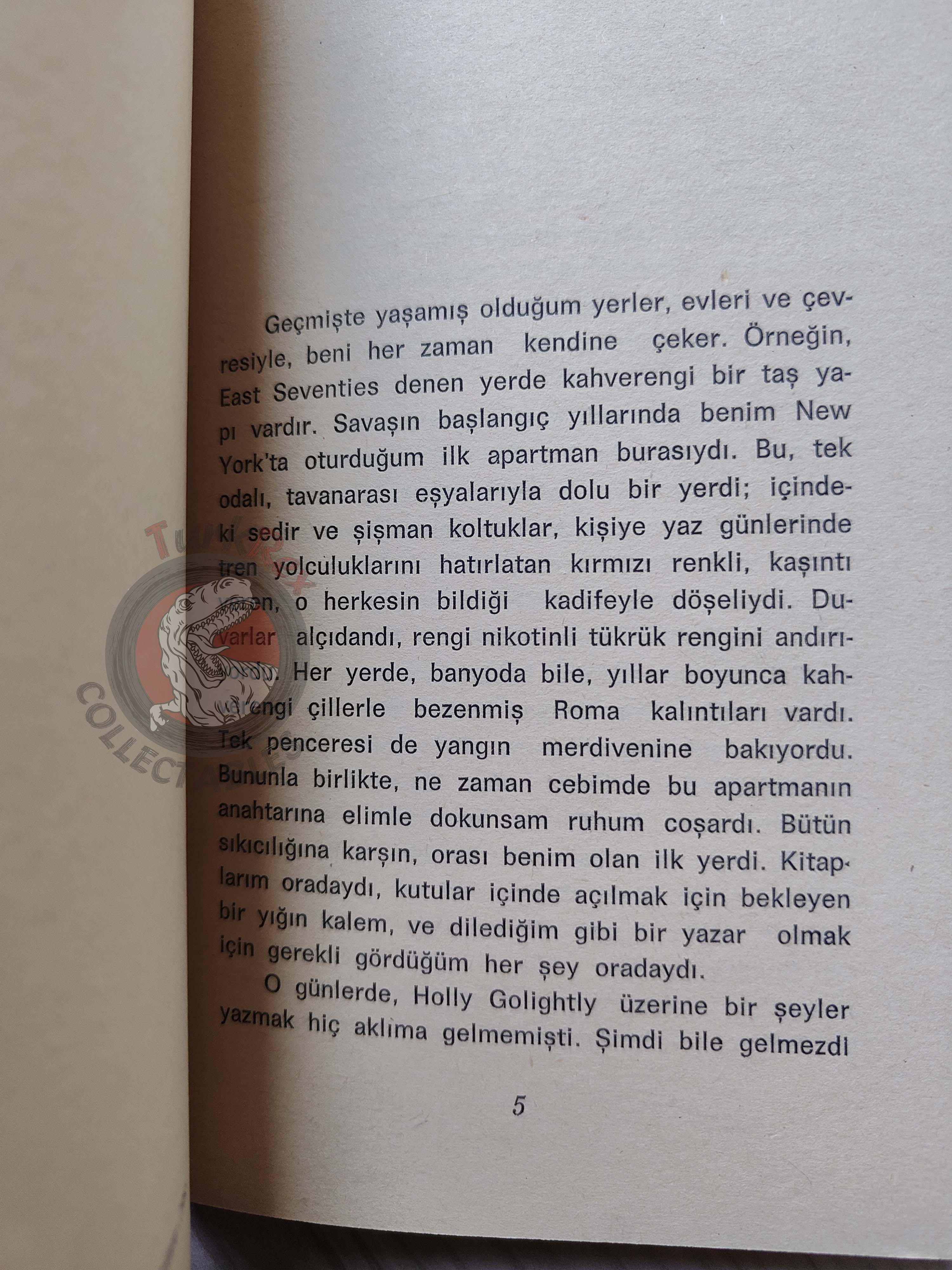 Truman Capote – Breakfast at Tiffany’s 1966 1st Turkish Book Turkey Audrey Hepburn