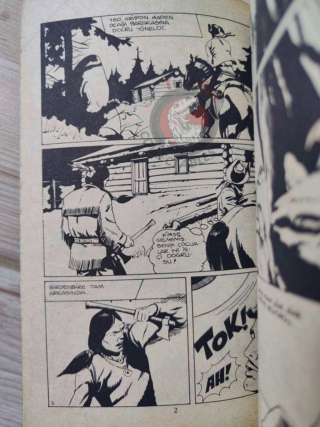 Zorro #2 1980s Turkish Comic Turkey Il Segno di Zorro Hondo Gigante #1