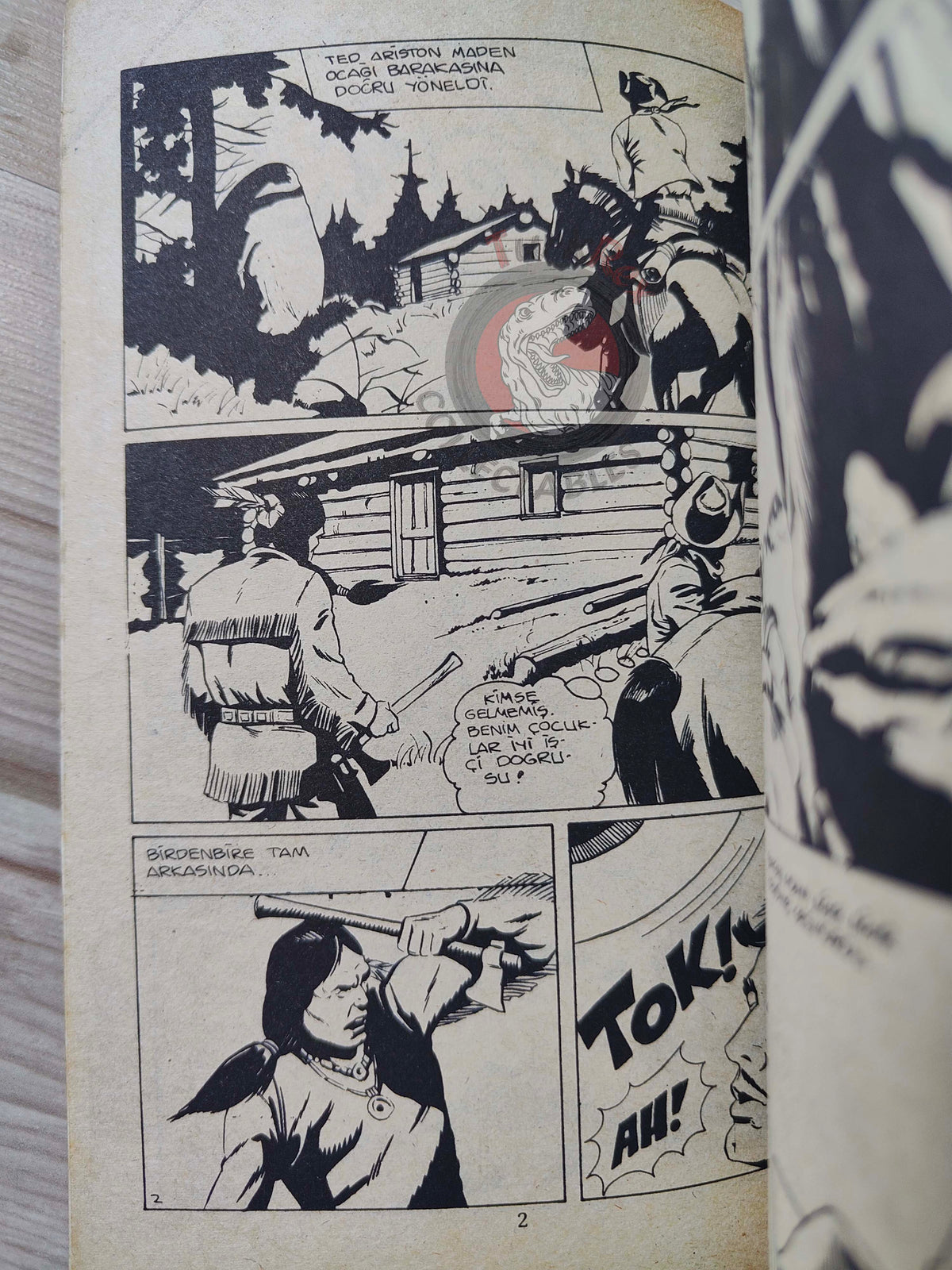 Zorro #2 1980s Turkish Comic Turkey Il Segno di Zorro Hondo Gigante #1