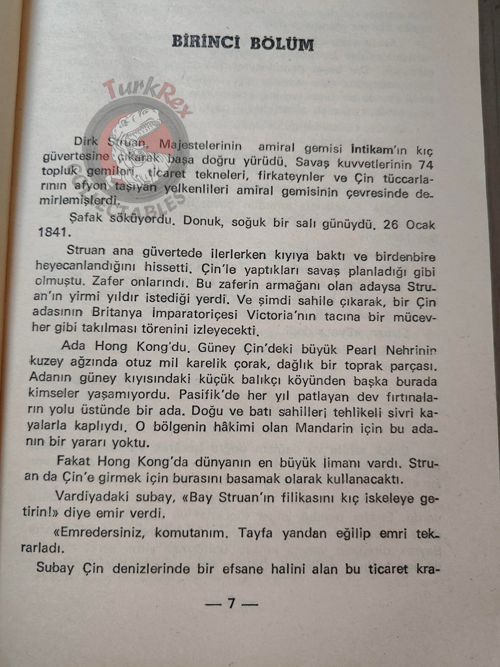 James Clavell – Tai-Pan 1983 Turkish Book Turkey