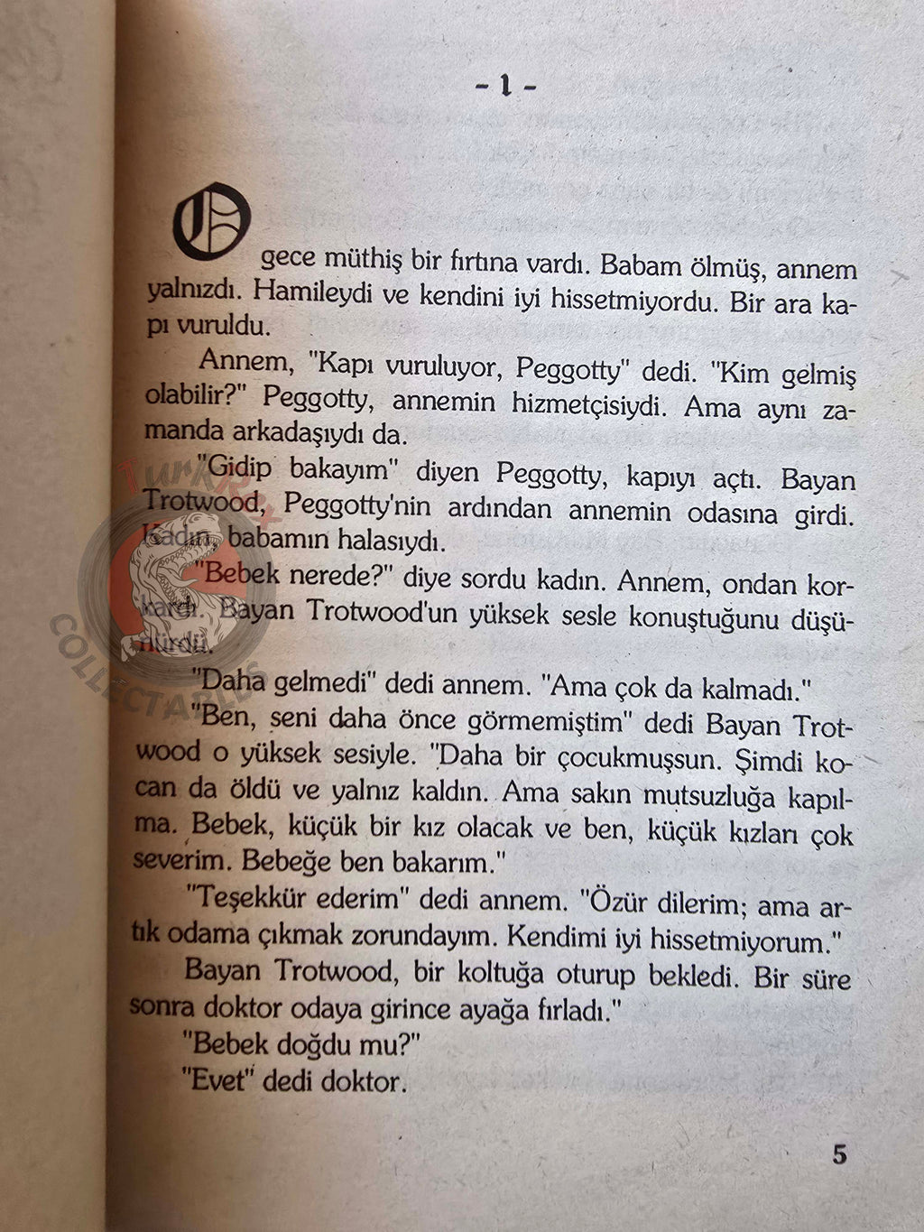 Charles Dickens – David Copperfield 1995 Turkish Book Turkey