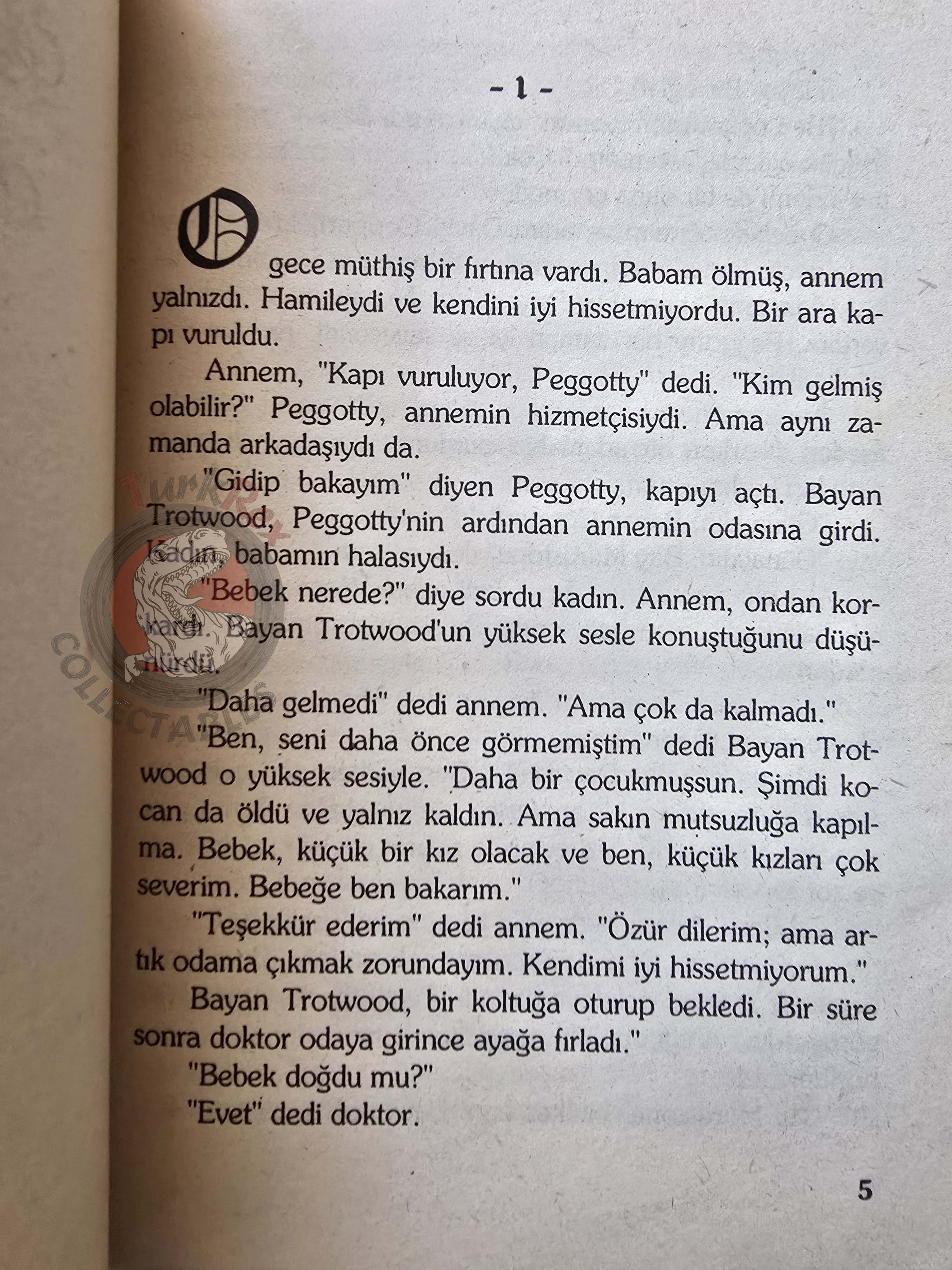 Charles Dickens – David Copperfield 1995 Turkish Book Turkey