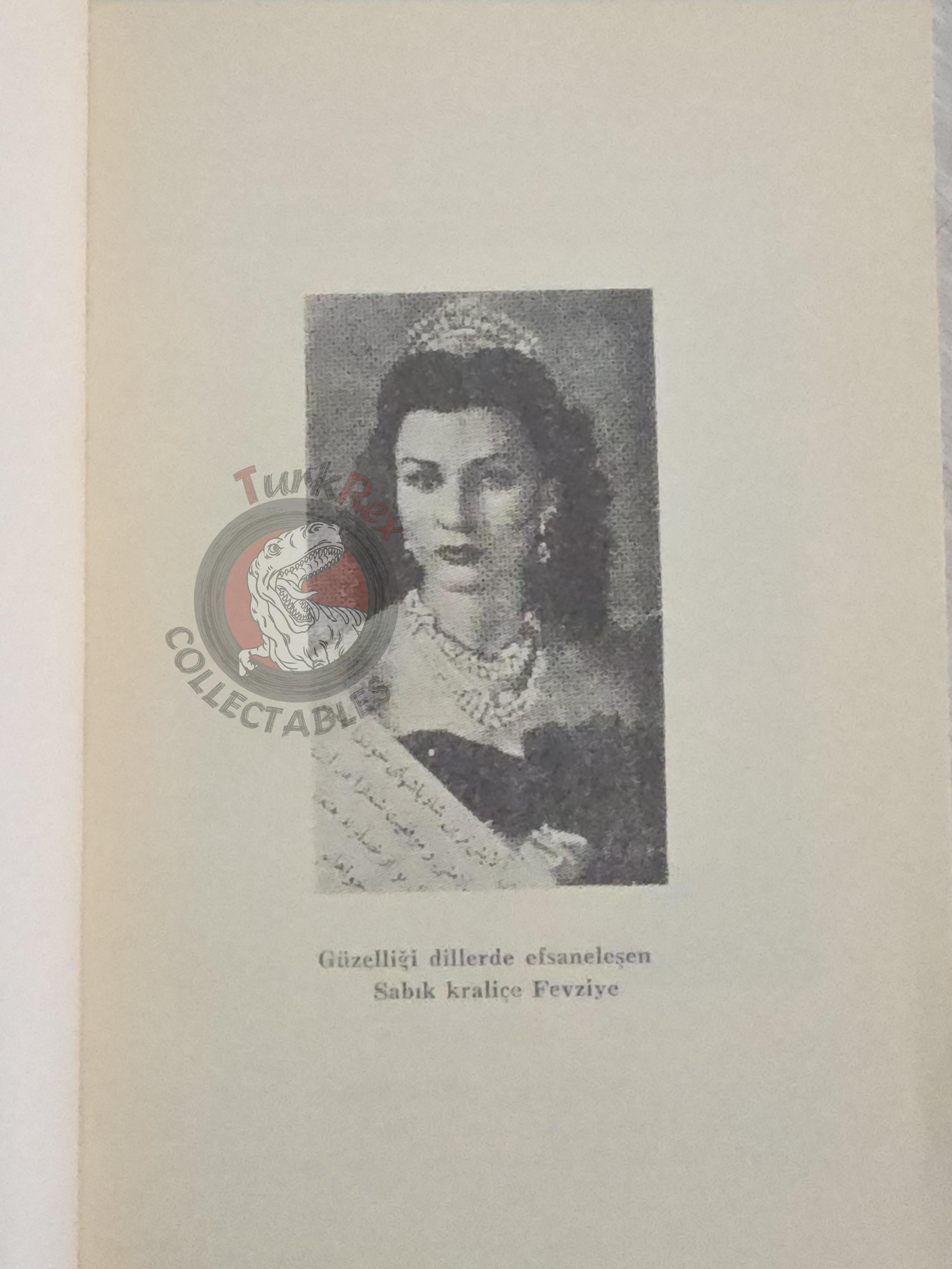One Throne Three Queen 1960 Turkish Book Iran Mohammad Reza Pahlavi Fawzia Fuad