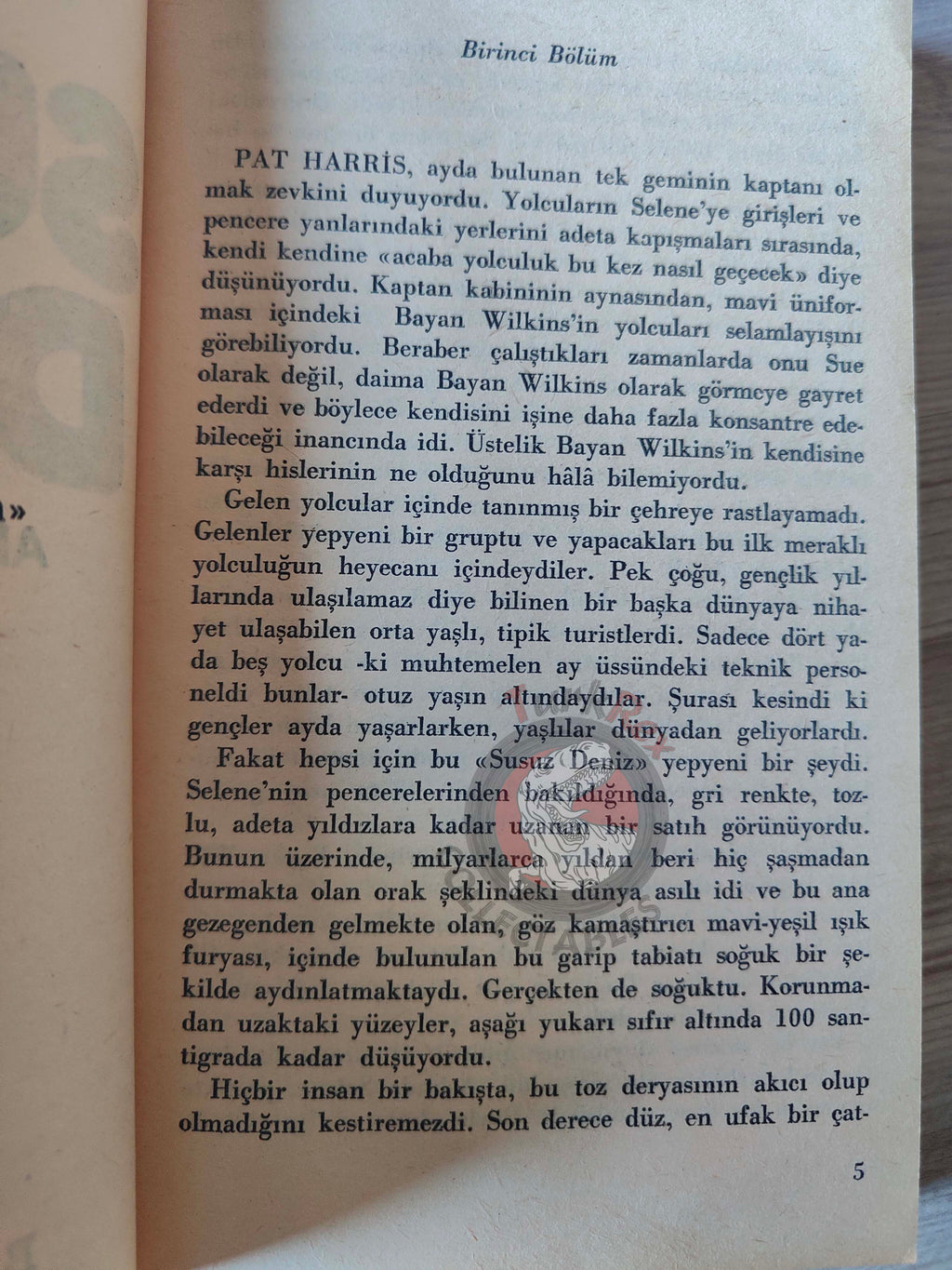 Arthur C. Clarke – A Fall of Moondust 1984 1st Turkish Book Turkey