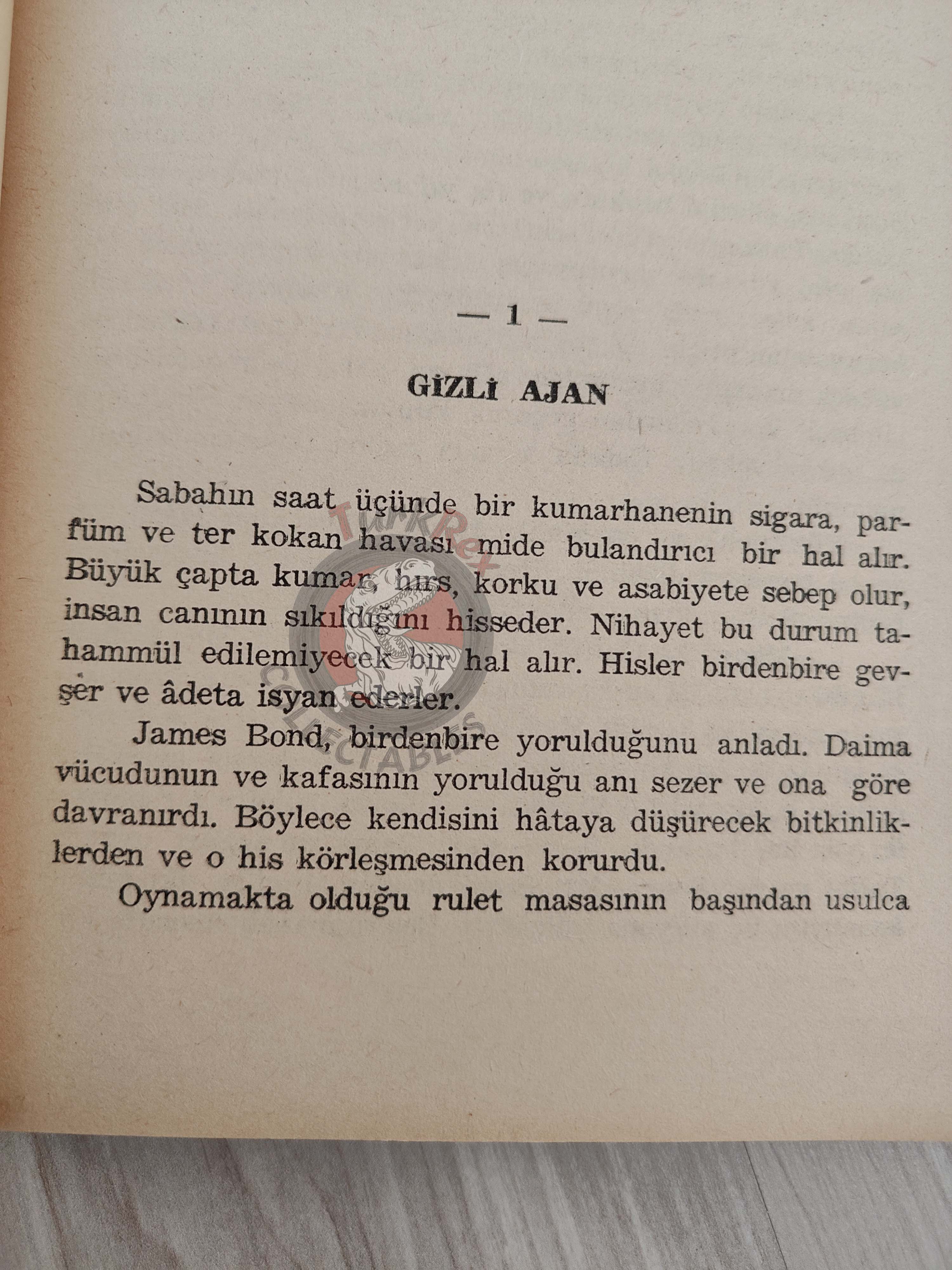 James Bond - Casino Royale 1965 Turkish Book Turkey Ian Fleming